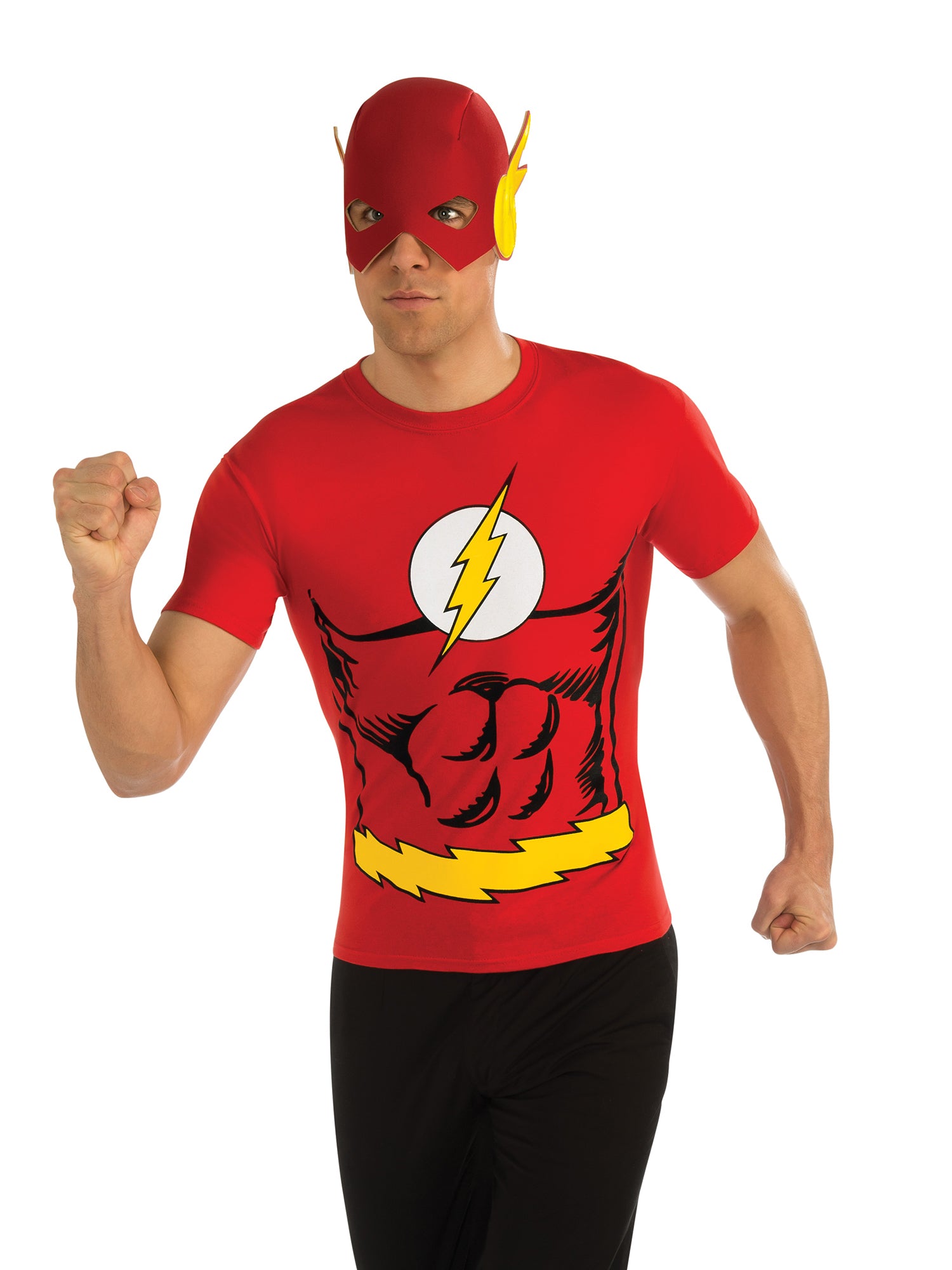 The Flash, Multi, The Flash, Adult Costume, Large, Front