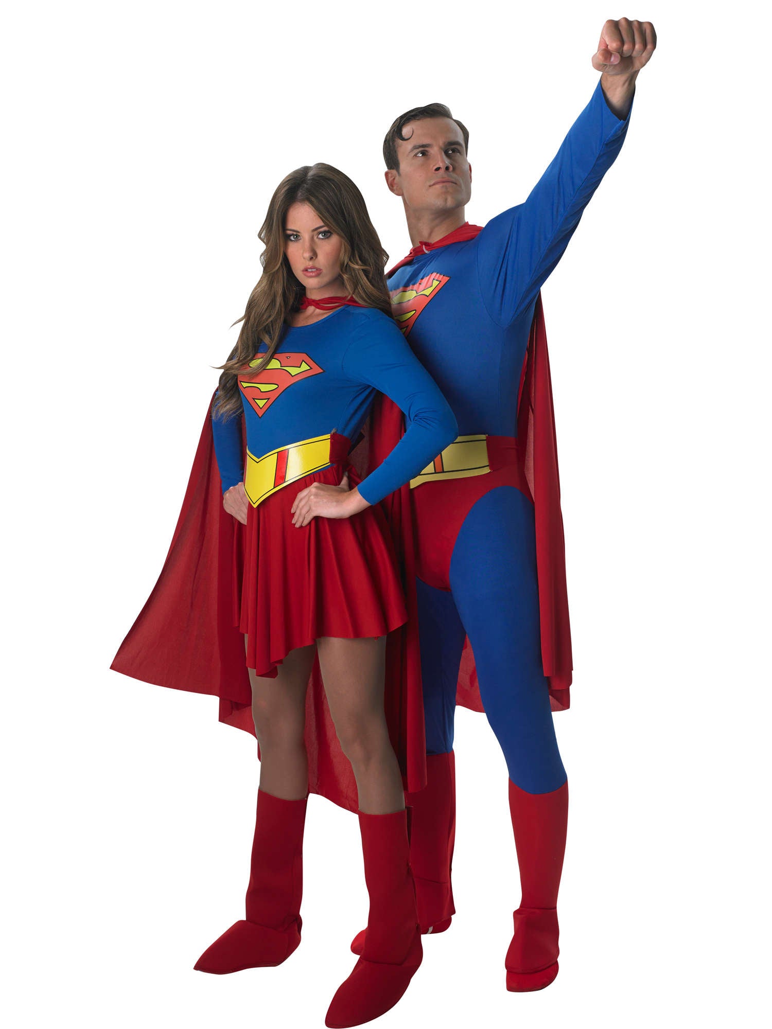 Superman, Multi, WB DC Comics, Adult Costume, Extra Large, Back