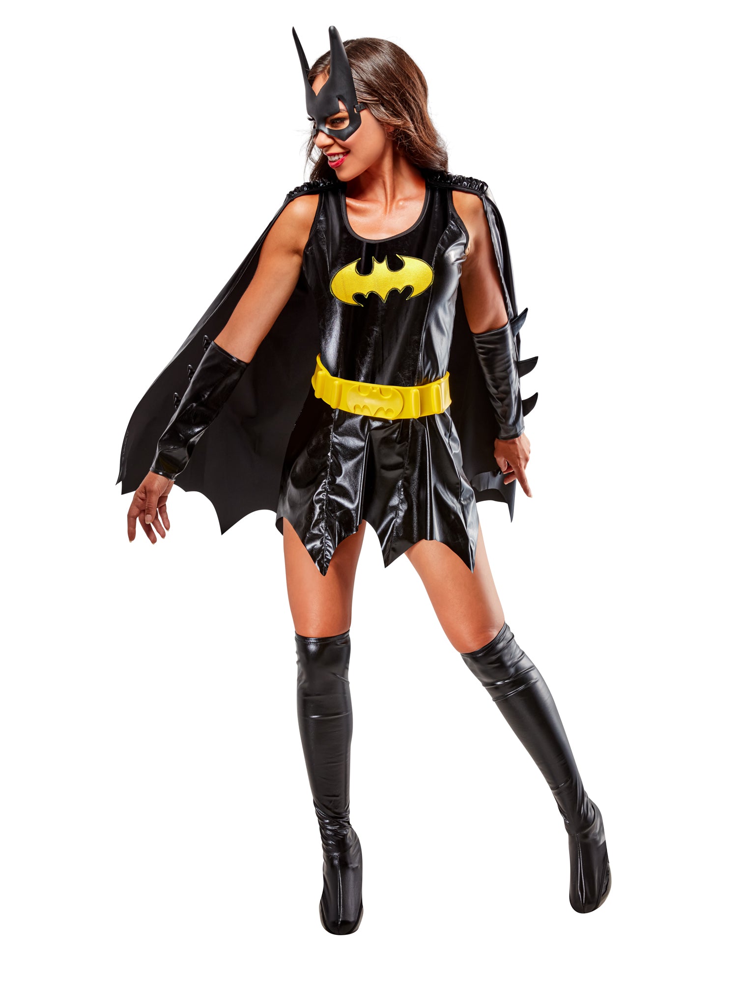 Batgirl, Batman, Multi, WB DC Comics, Adult Costume, Extra Small, Side