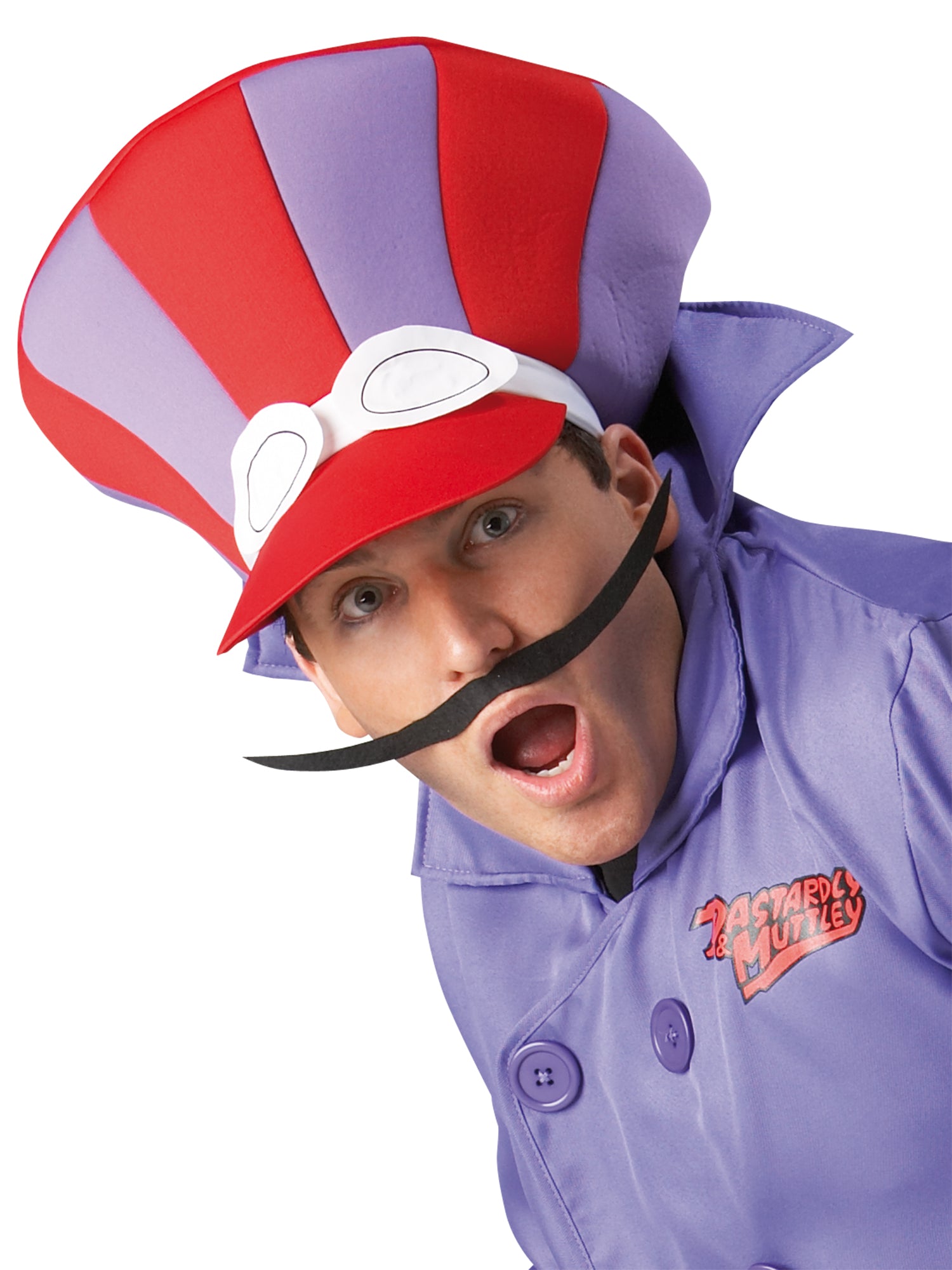 Dick Dastardly, Multi, WB Animation, Adult Costume, Extra Large, Back