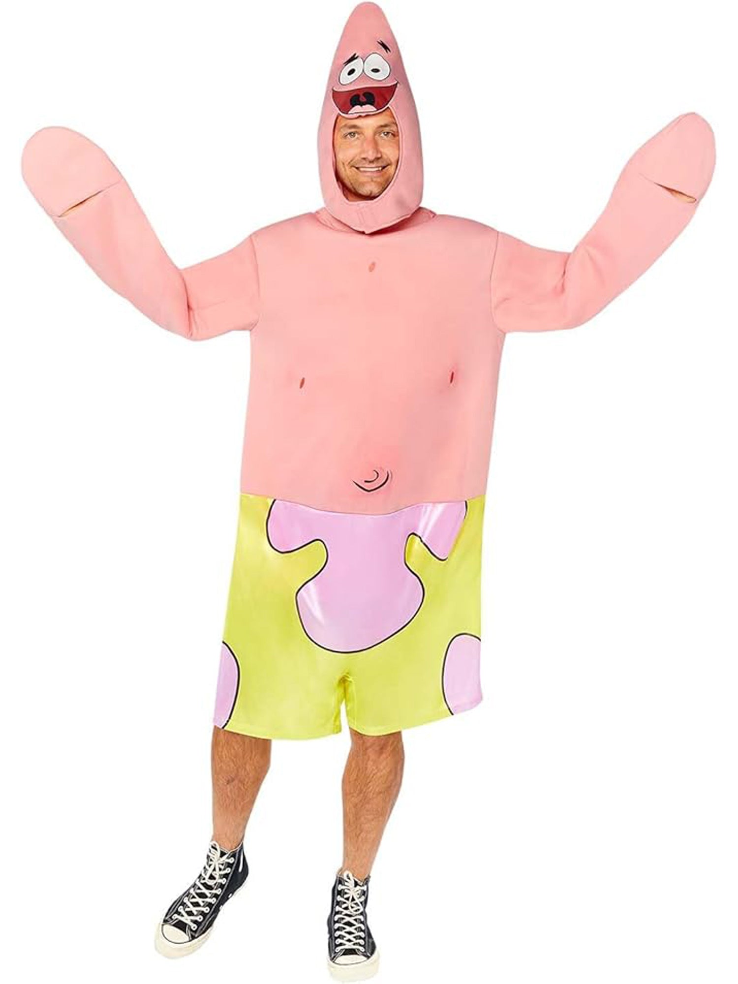 SpongeBob Squarepants, Adult Costume, , Front