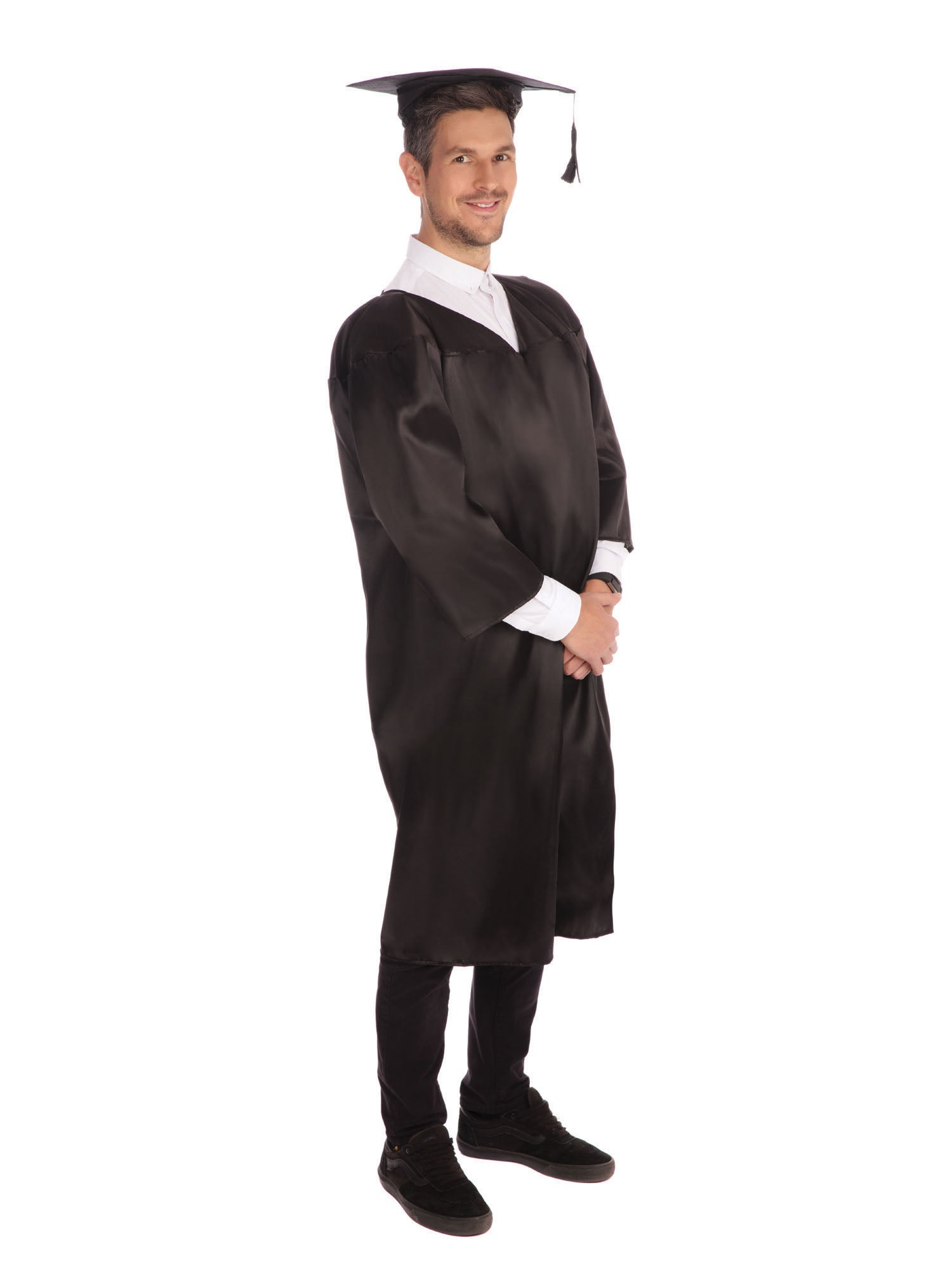 Graduation Robe, Multi, Forum, Adult Costume, Standard, Front