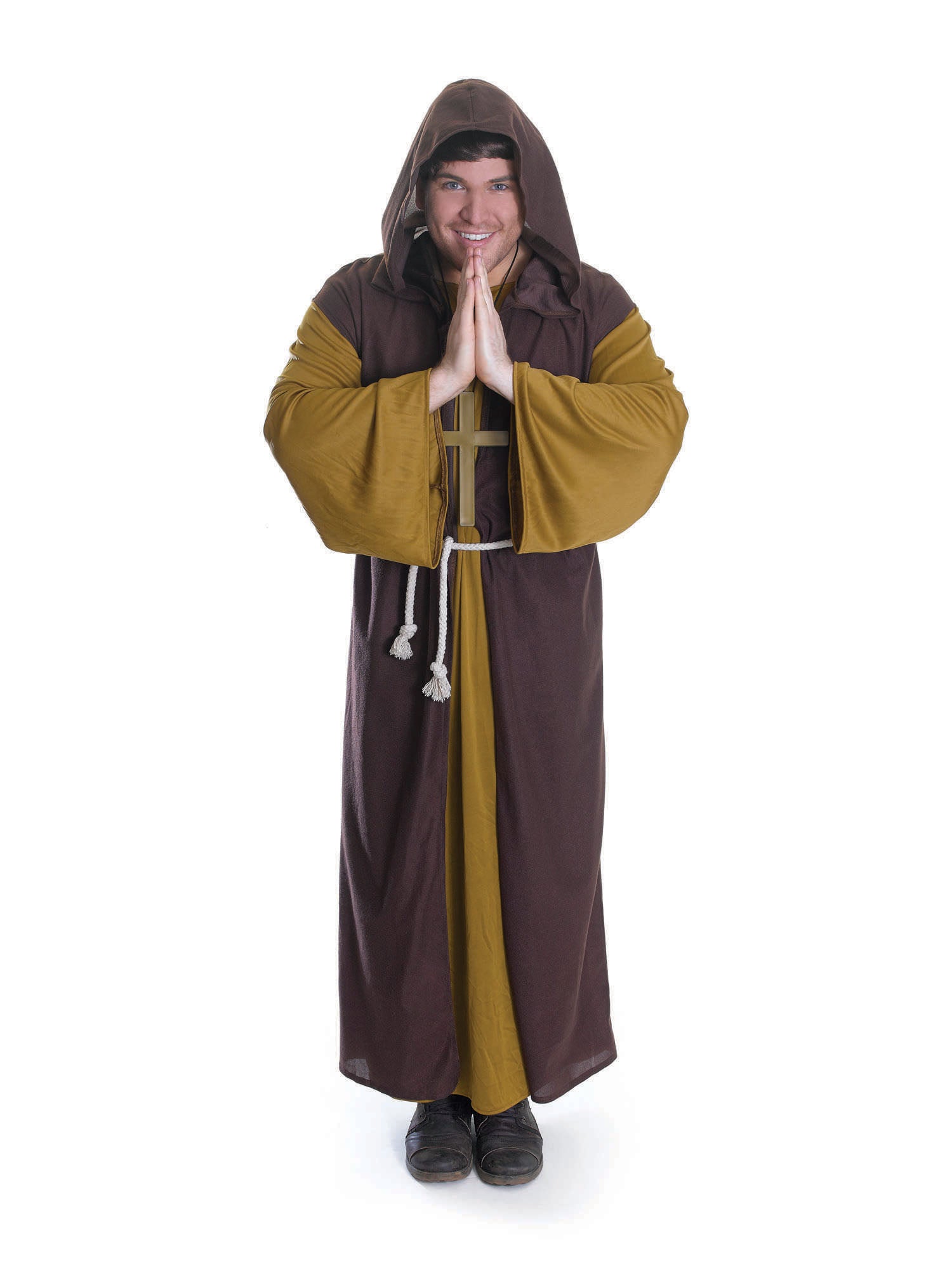 Friar Tuck, Multi, Friar Tuck, Adult Costume, Standard, Front