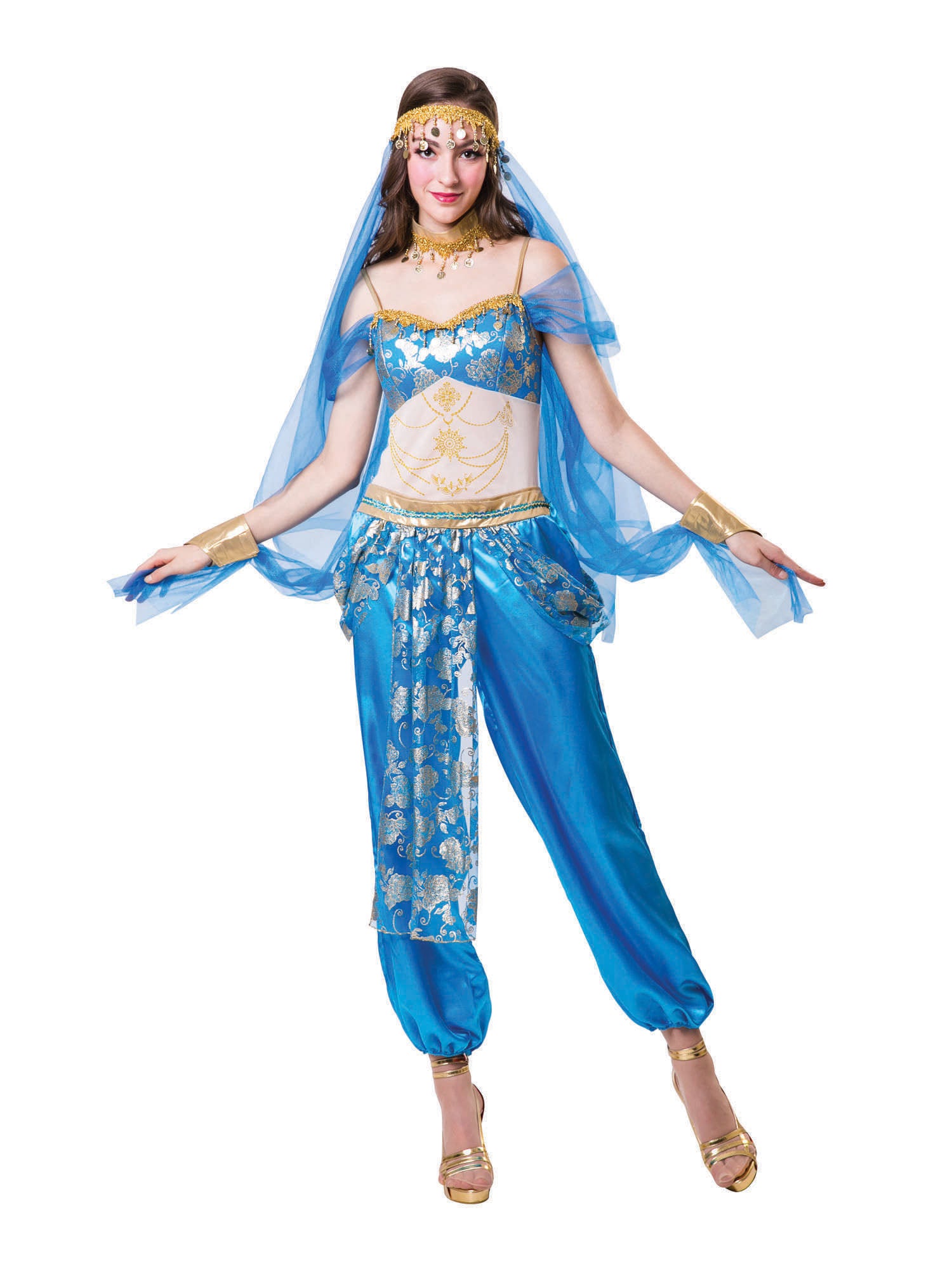 Arabian, Multi, Forum, Adult Costume, Standard, Front