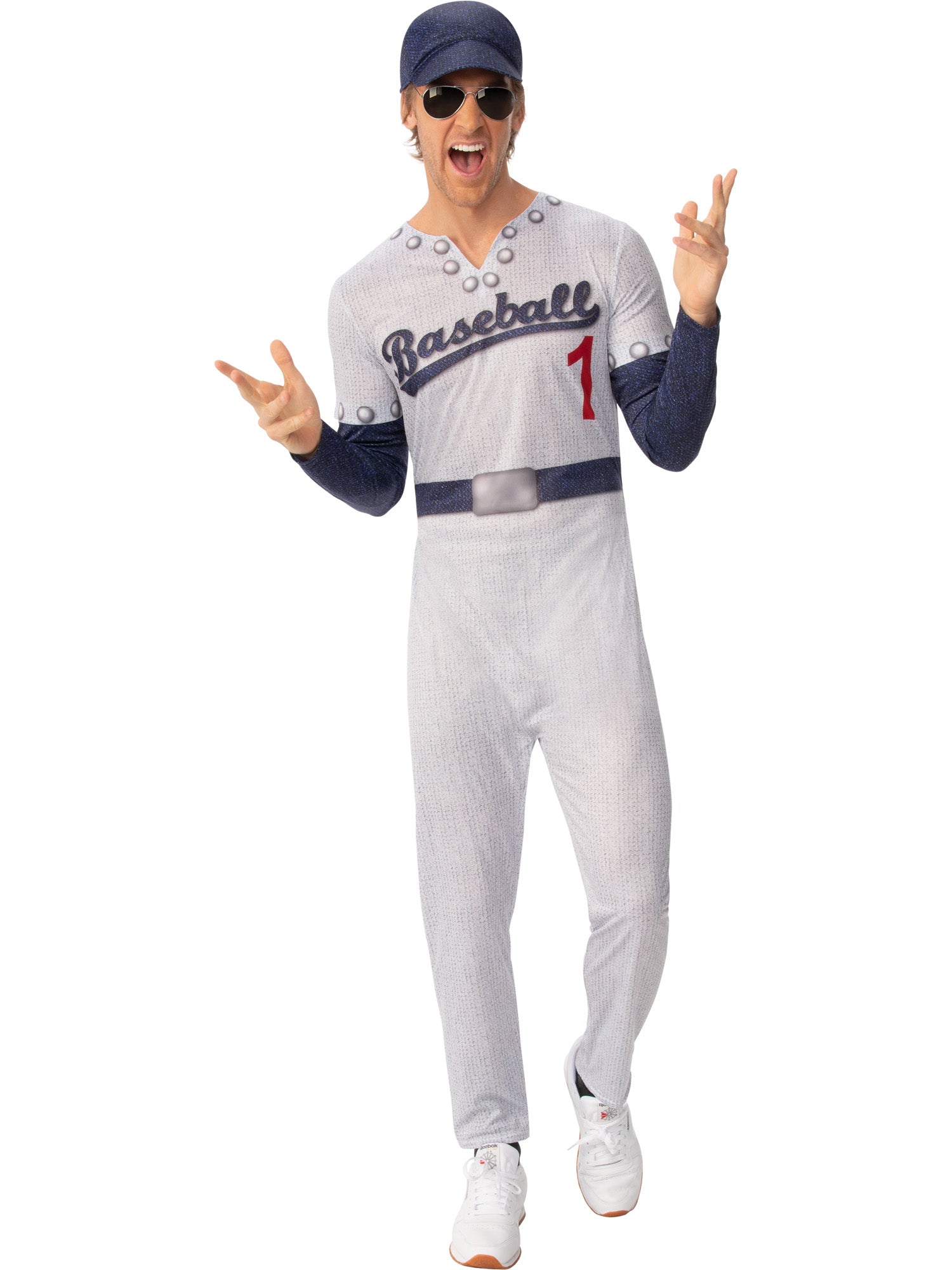 Baseball, Multi, Forum, Adult Costume, XL, Front