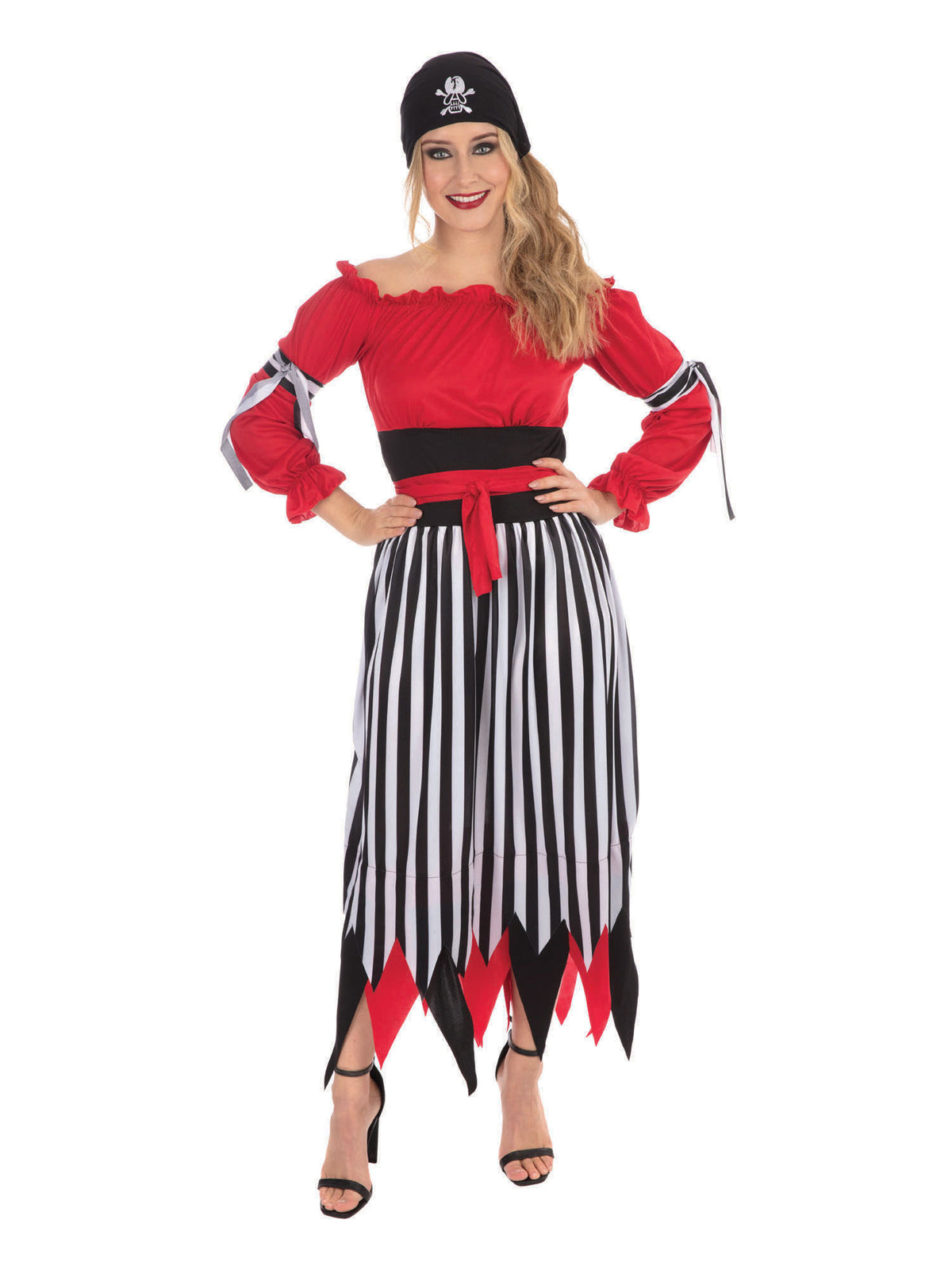 Pirate, Multi, Forum, Adult Costume, Small, Front