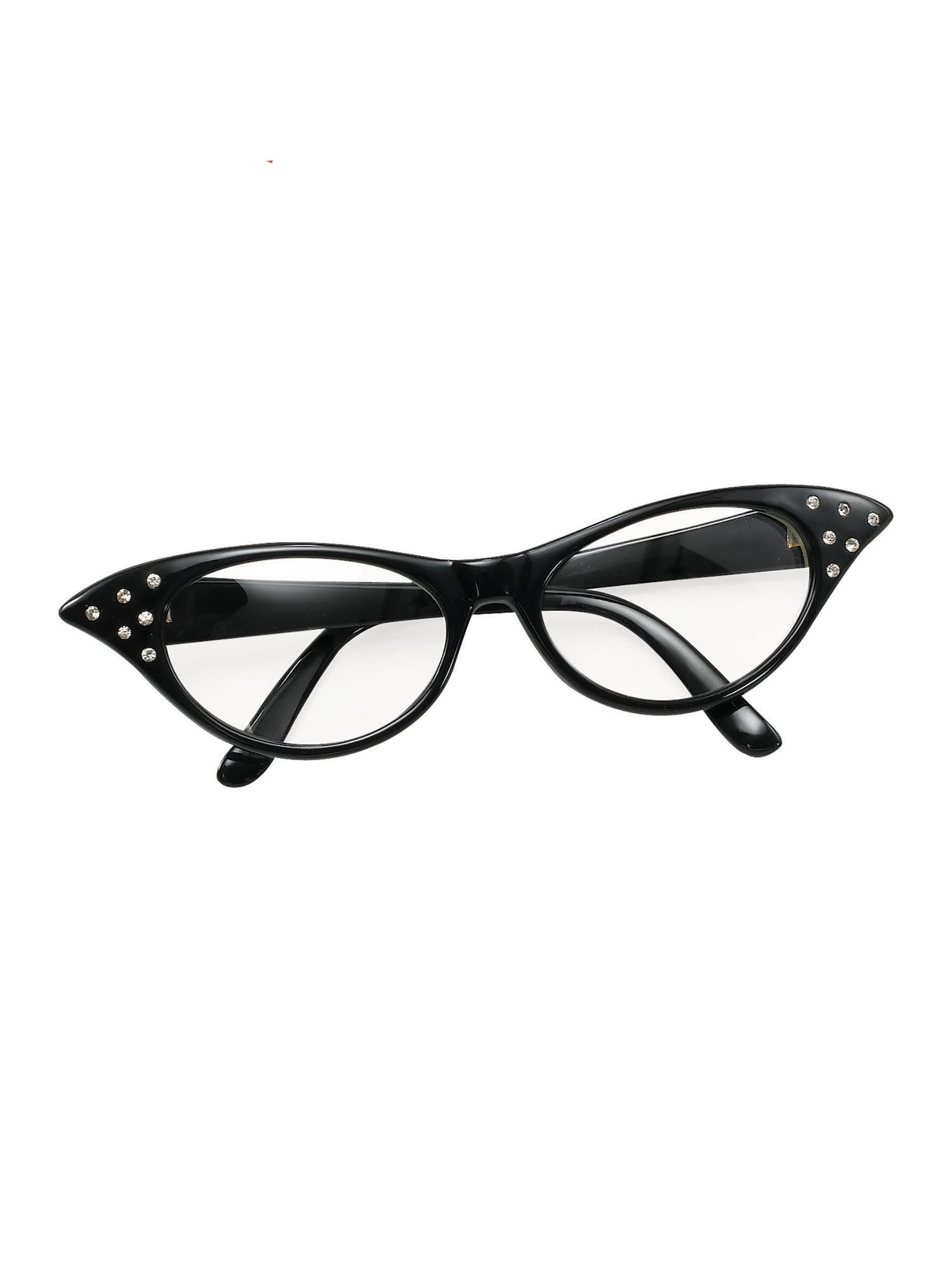 Glasses, Black, Forum, Accessories, One Size, Front
