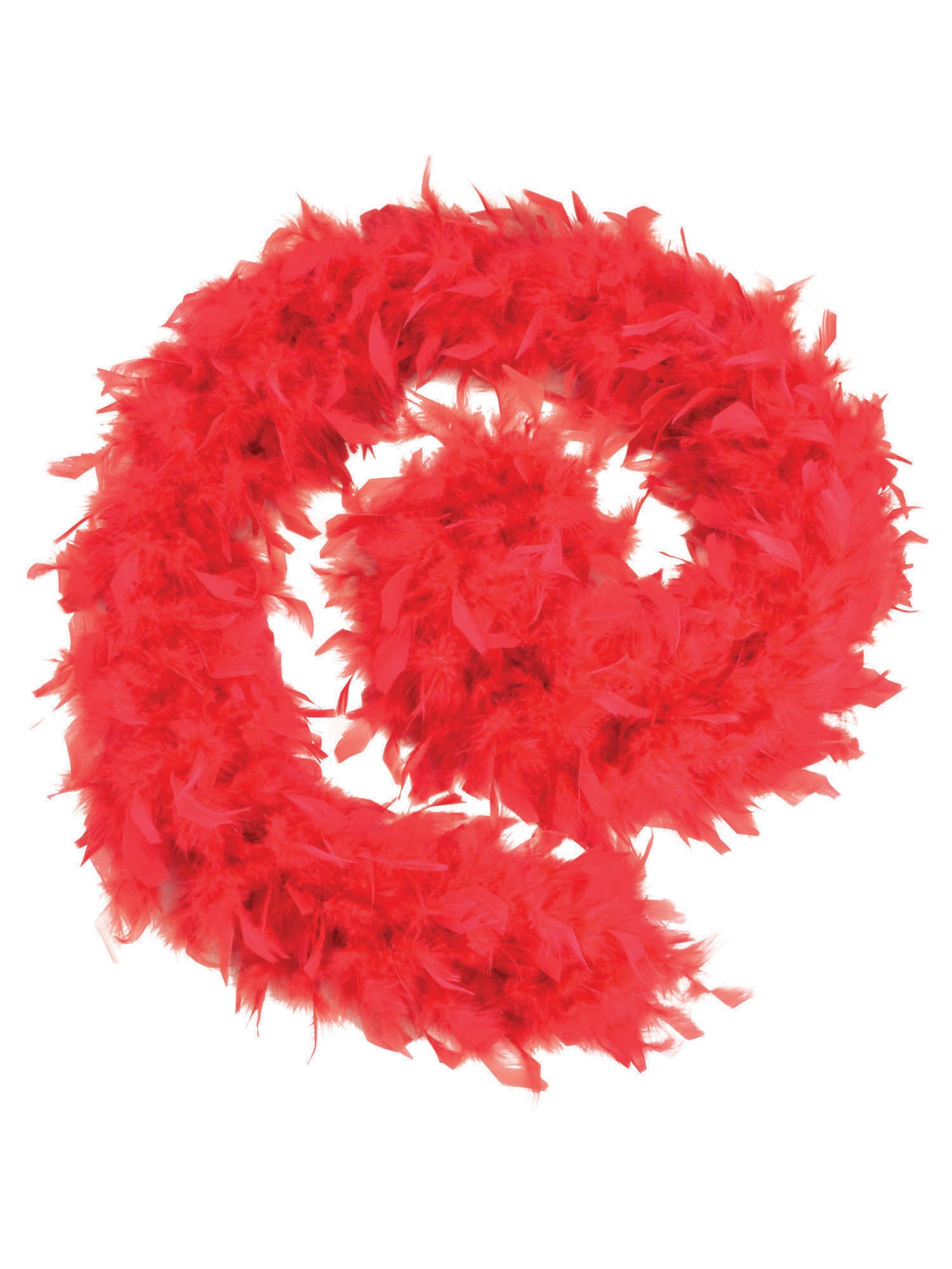 Feather Boa, Red, Forum, Accessories, One Size, Front