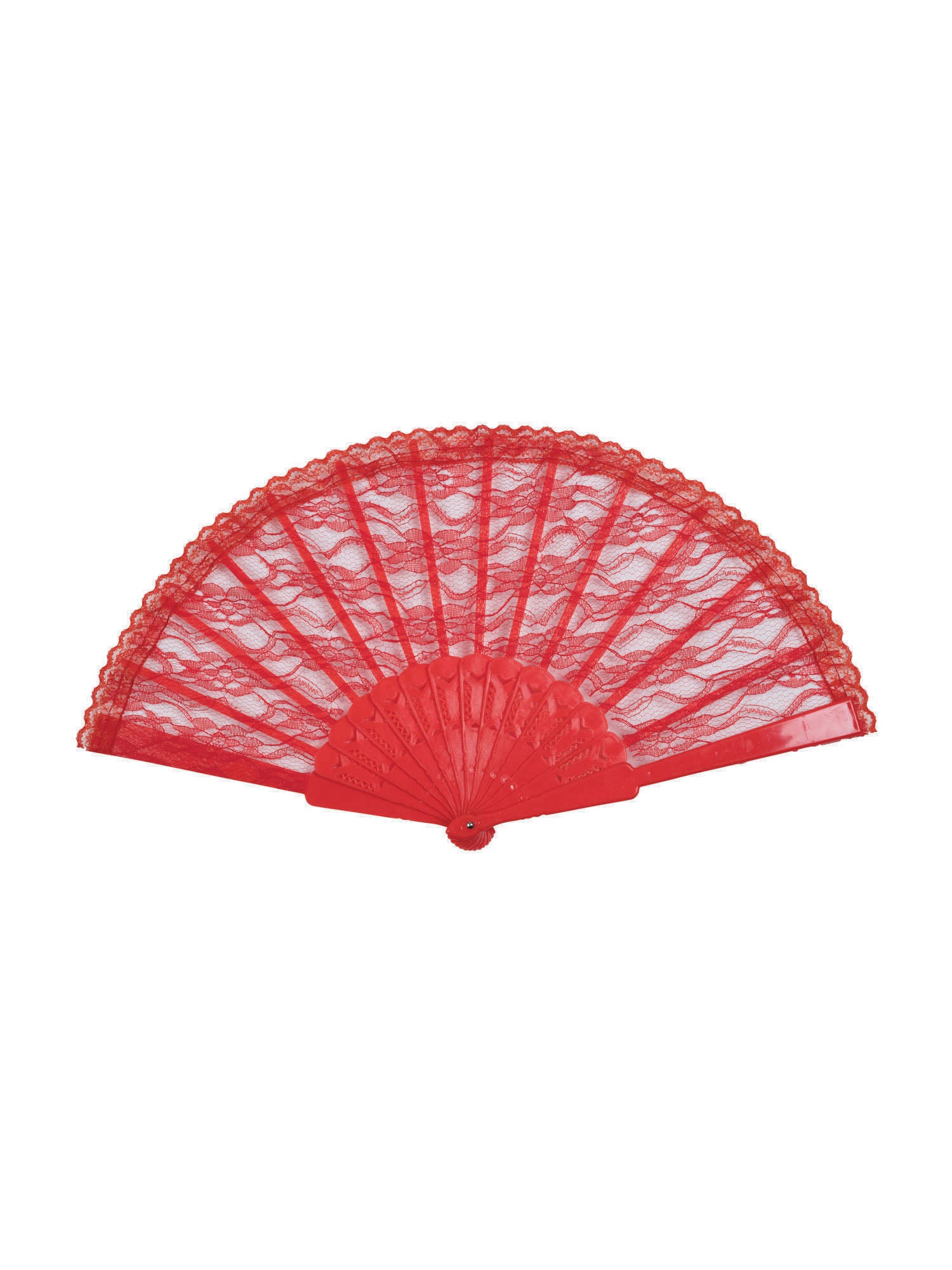 Lace Fan, Multi, Forum, Accessories, One Size, Front