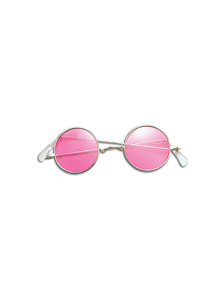 Pink 60's Style Glasses Costume Accessory