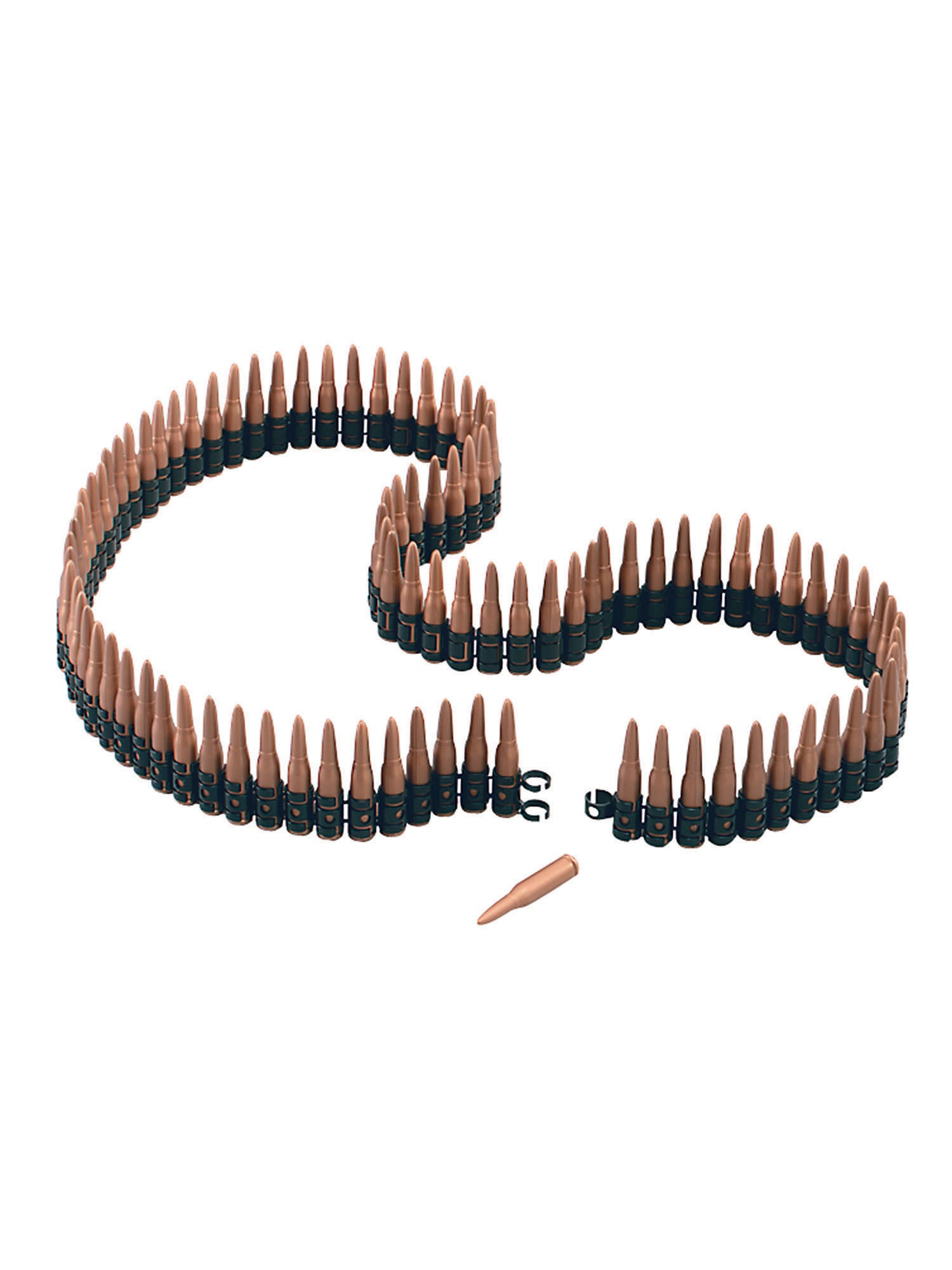 Bullet Belt, Multi, Forum, Accessories, One Size, Front