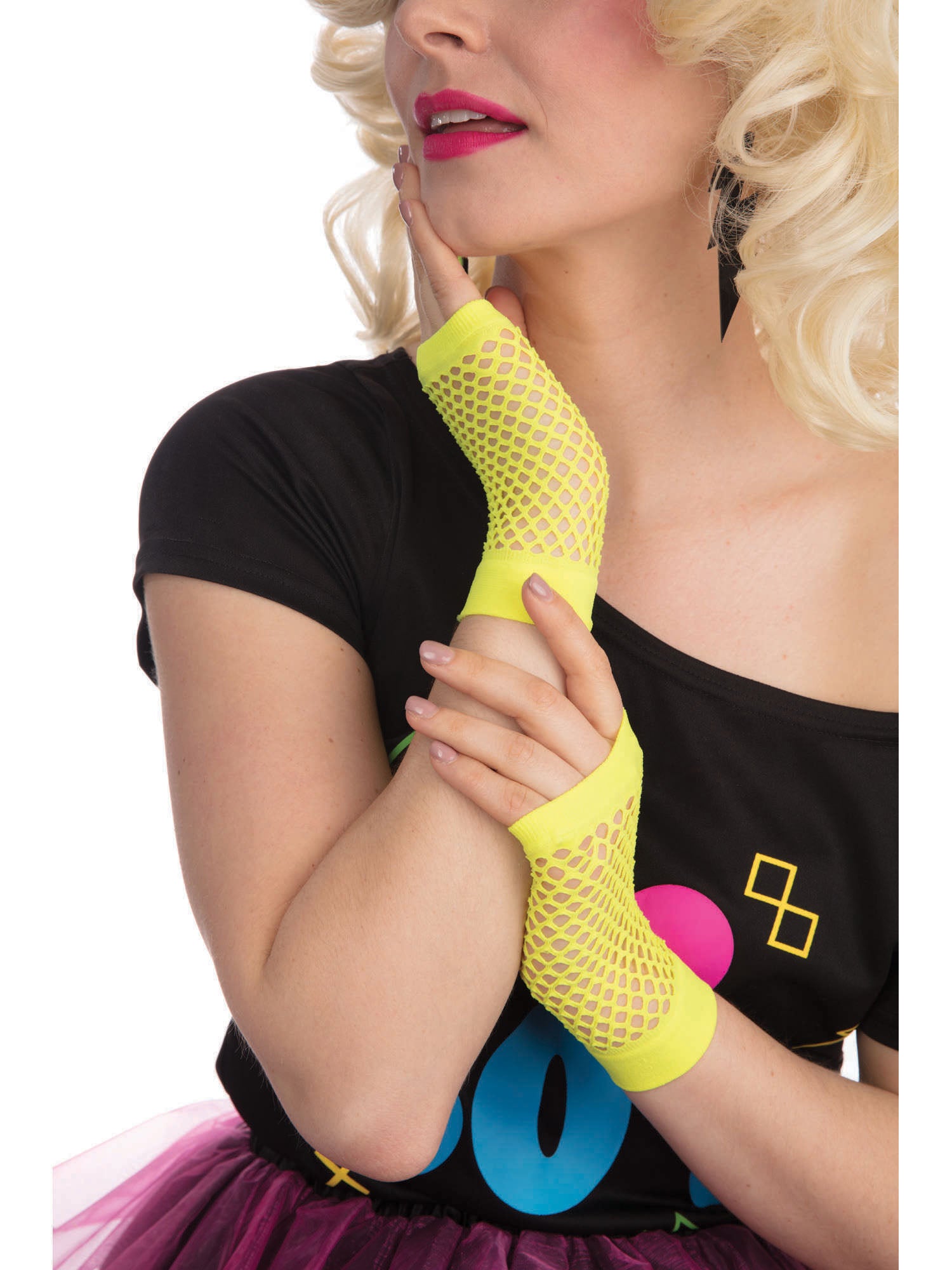 Gloves, yellow, Forum, Accessories, Short, Front