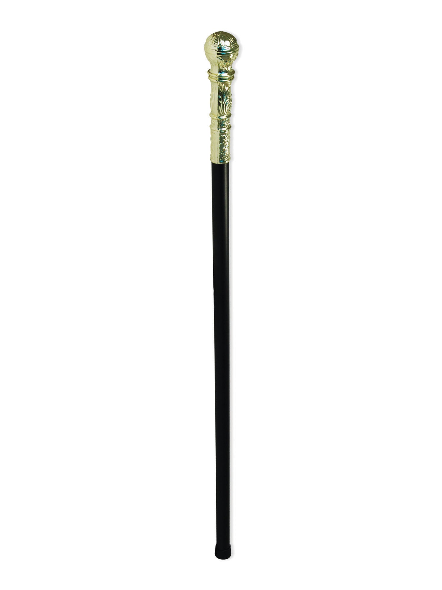 Cane, Gold, Cane, Accessories, One Size, Front