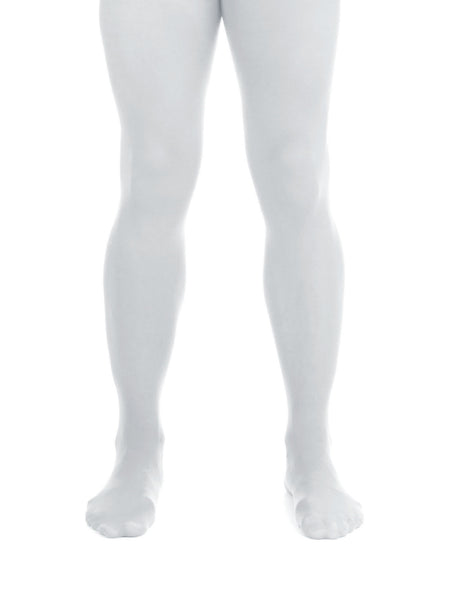 White Male Tights Costume Accessory