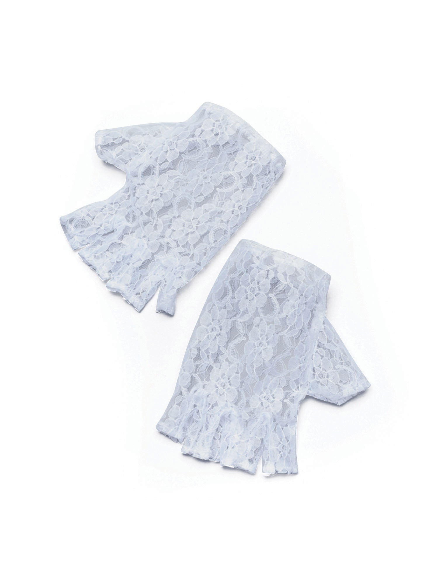 Gloves, White, Forum, Accessories, Short, Front