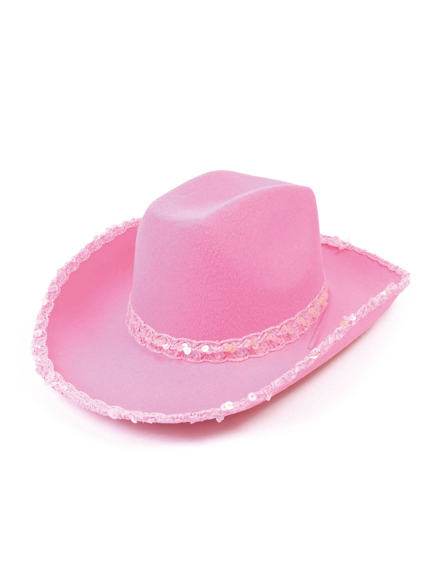 Western, Pink, Western, Hats, One Size, Front