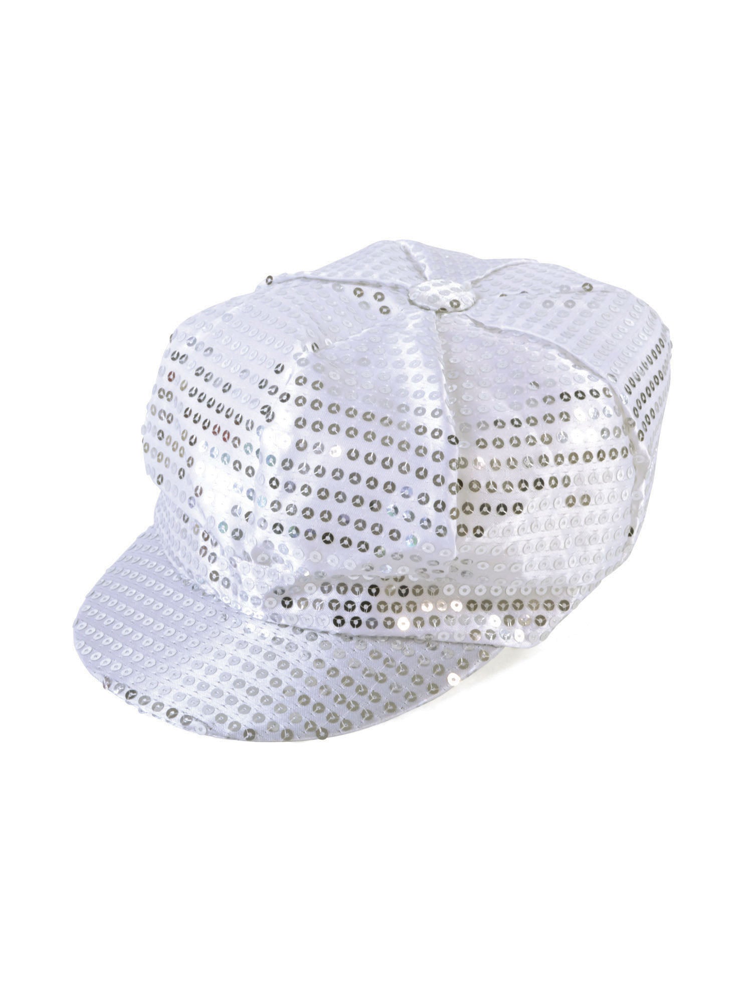 Disco, Silver, Forum, Hats, One Size, Front