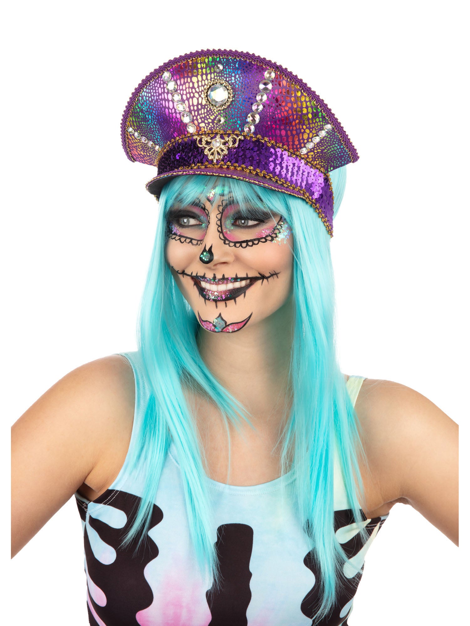 Hippie, Purple Power, Forum, Hats, One Size, Front