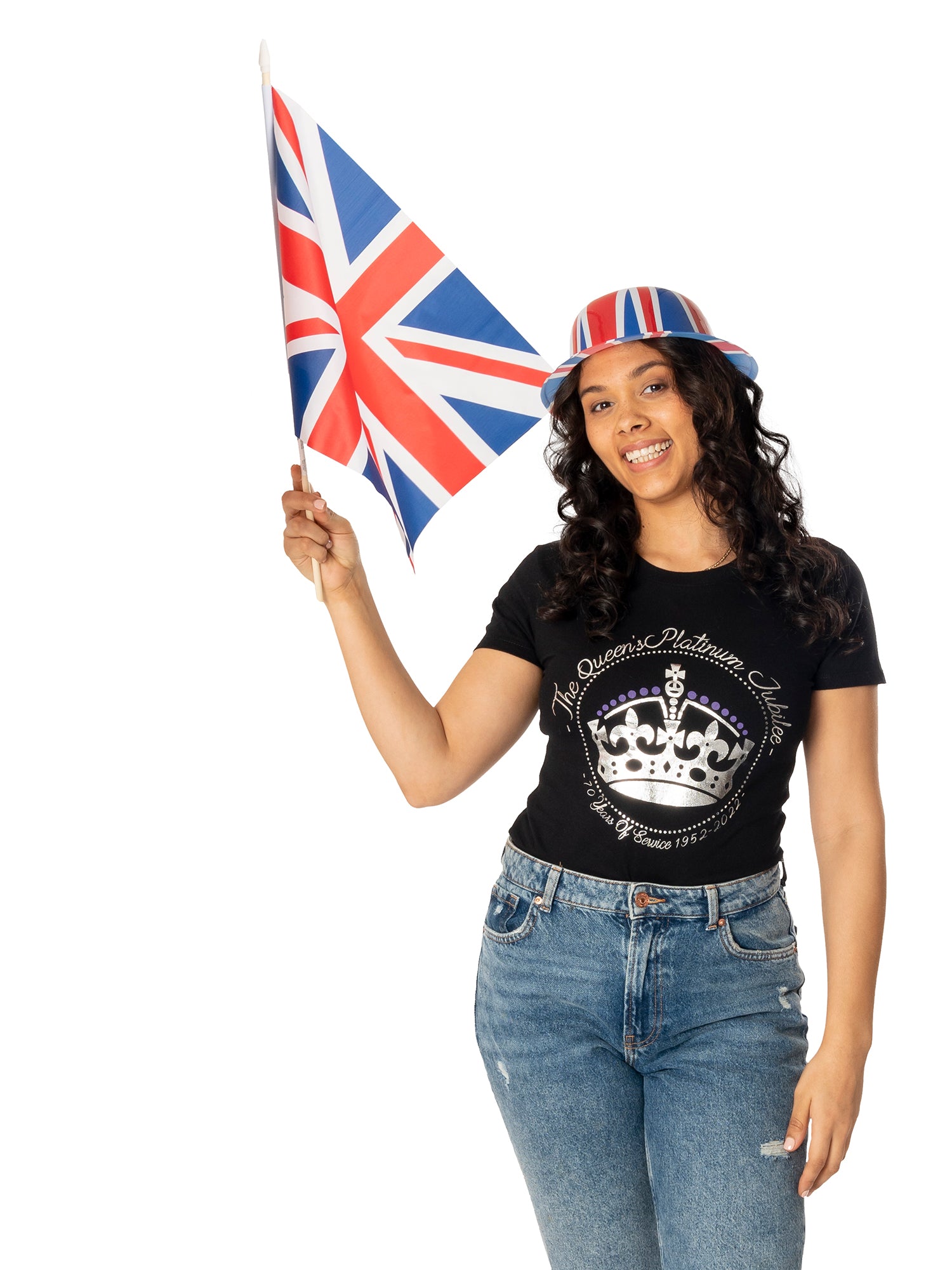 Union Jack, Muliticoloured, Forum, Hats, , Side