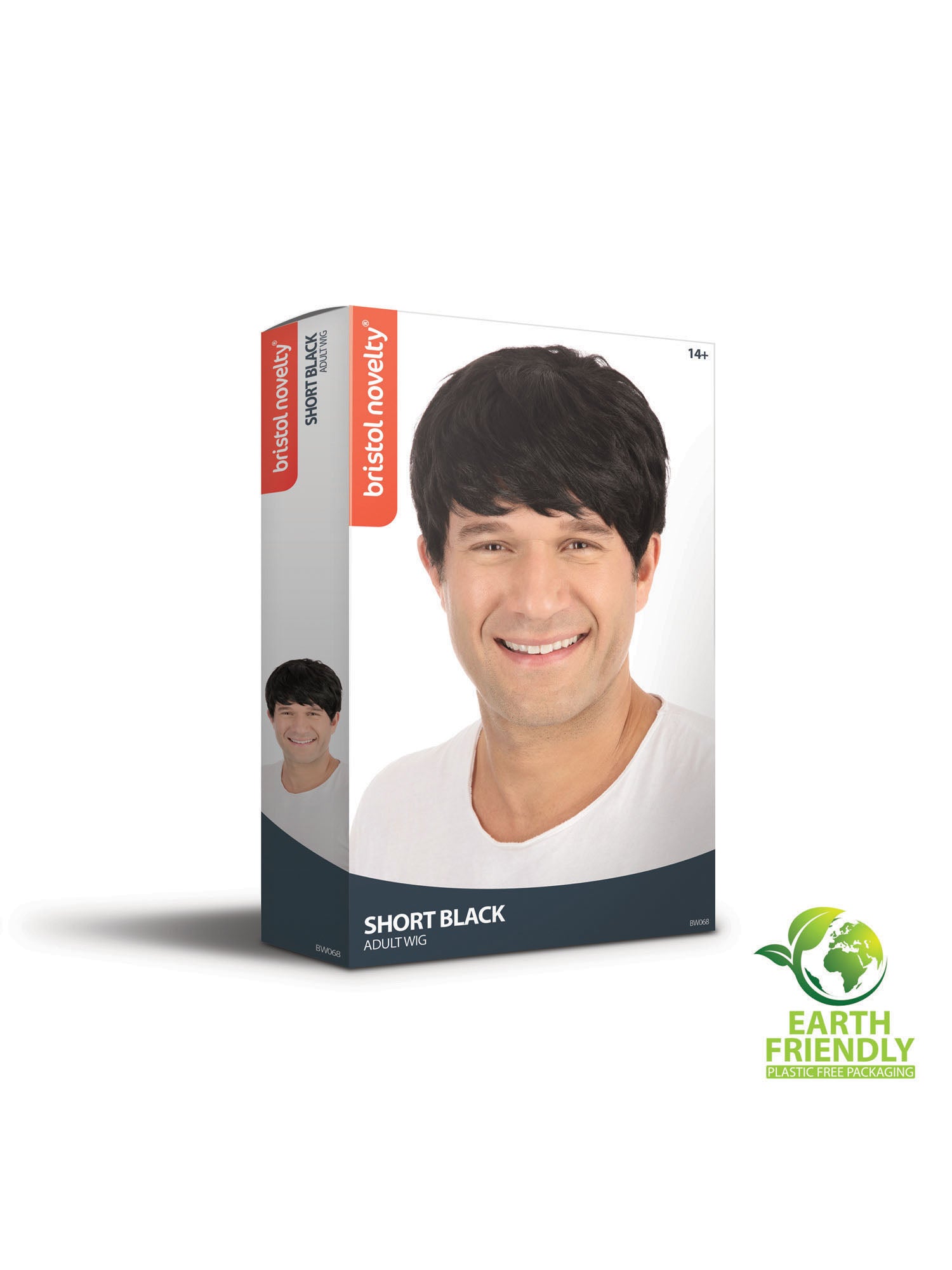 Short Black, Black, Short Black, Wigs, Short, Back