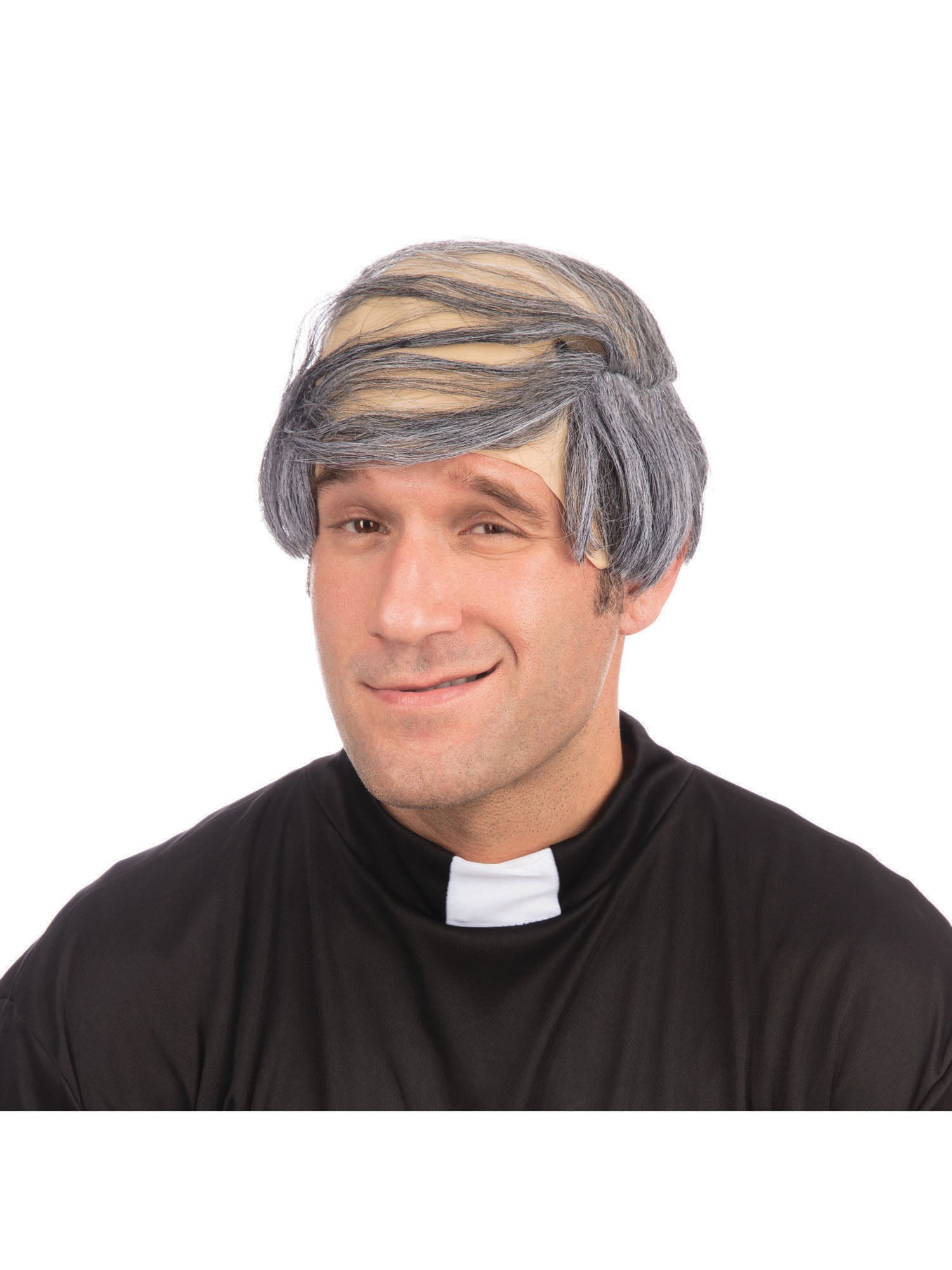 Bald, Multi, Forum, Wigs, One Size, Back