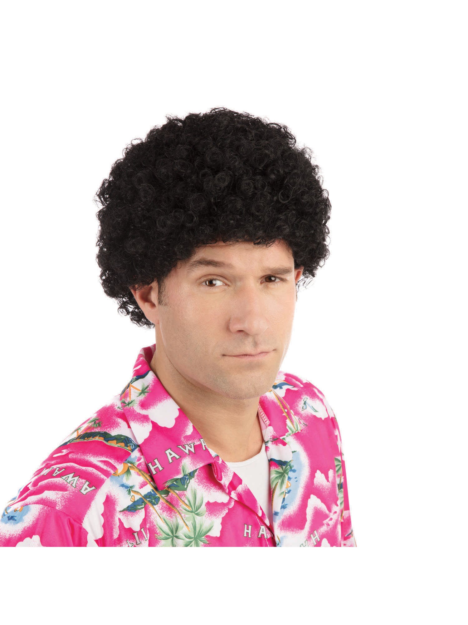 Black Afro, Black, Black Afro, Wigs, Short, Front