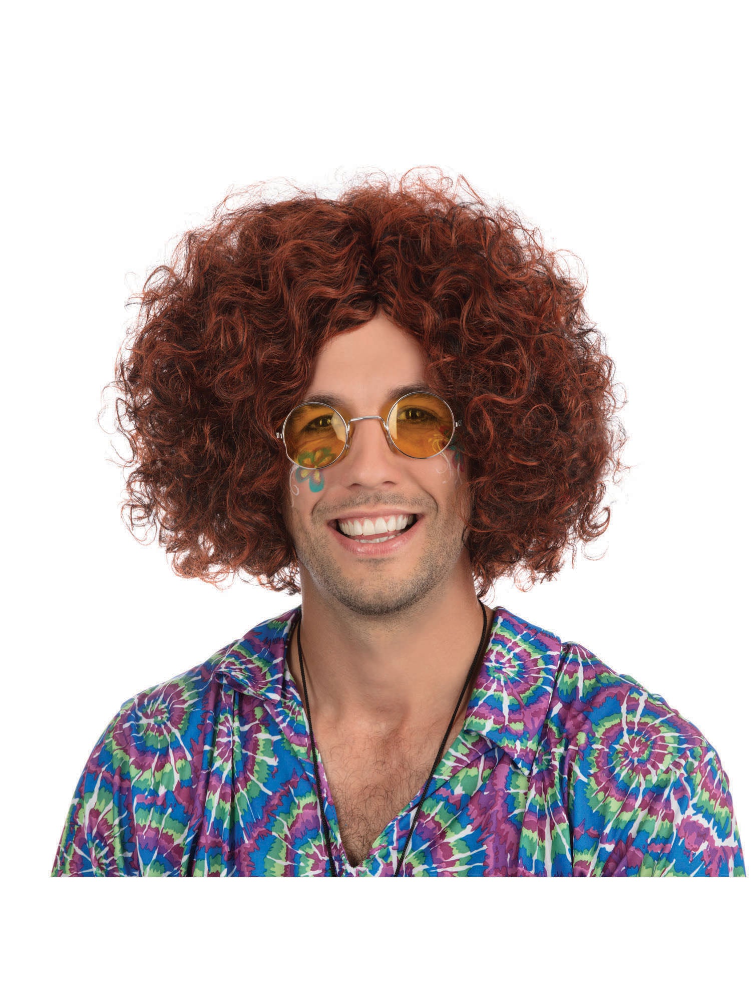 Hippie, brown, Forum, Wigs, One Size, Front