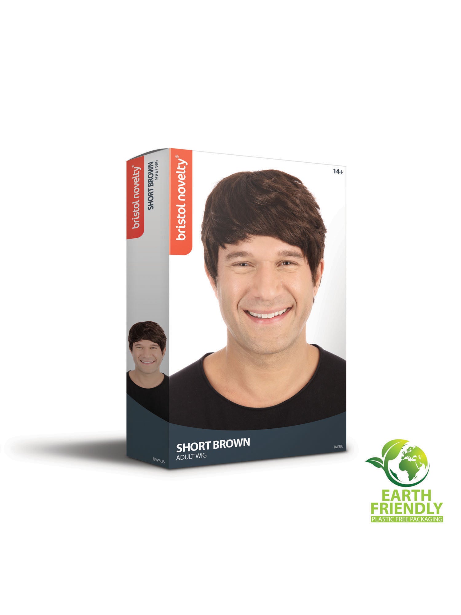 Short Brown, Brown, Forum, Wigs, Short, Back