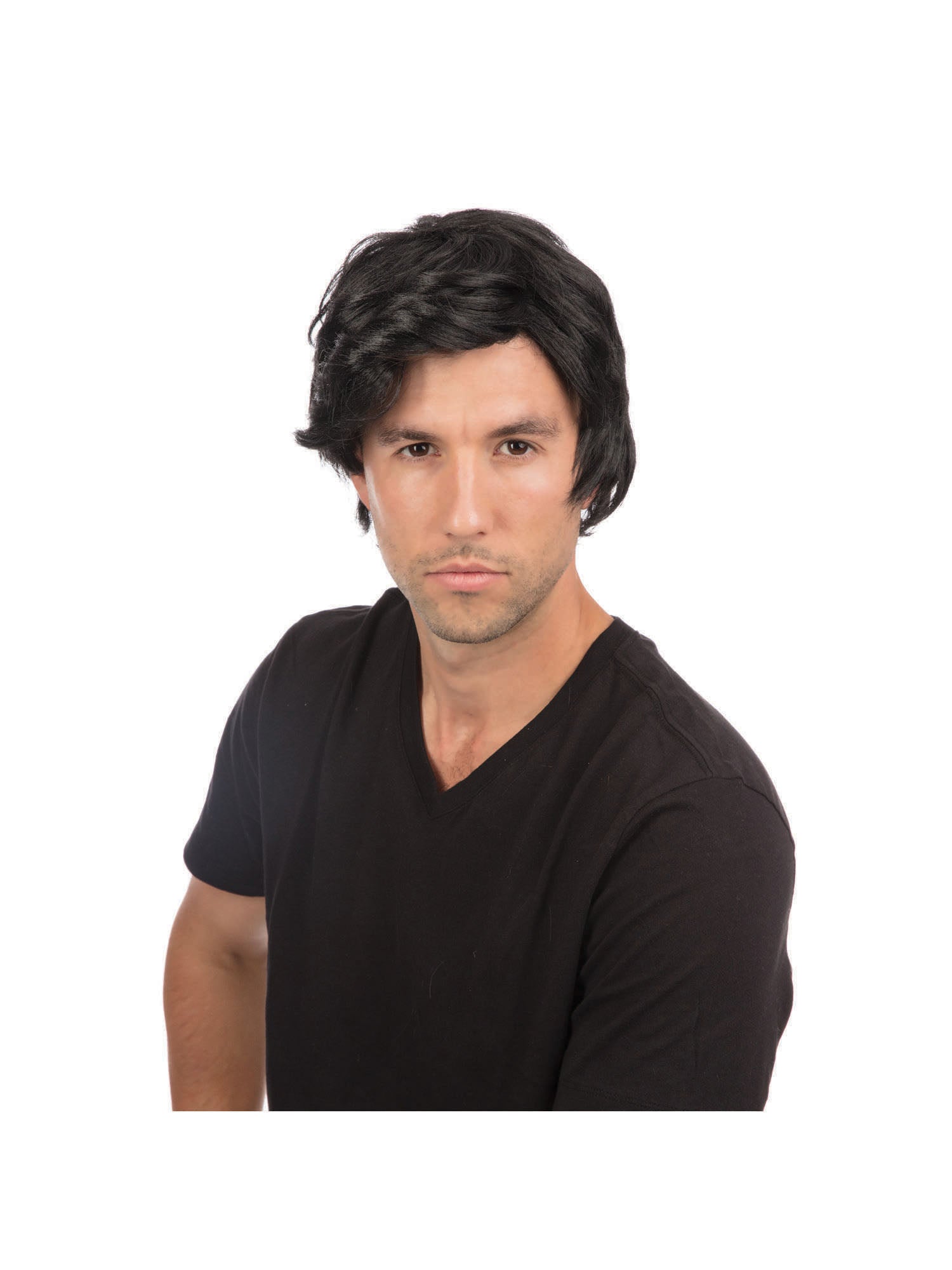 Side Parting Black, Black, Side Parting Black, Wigs, One Size, Front