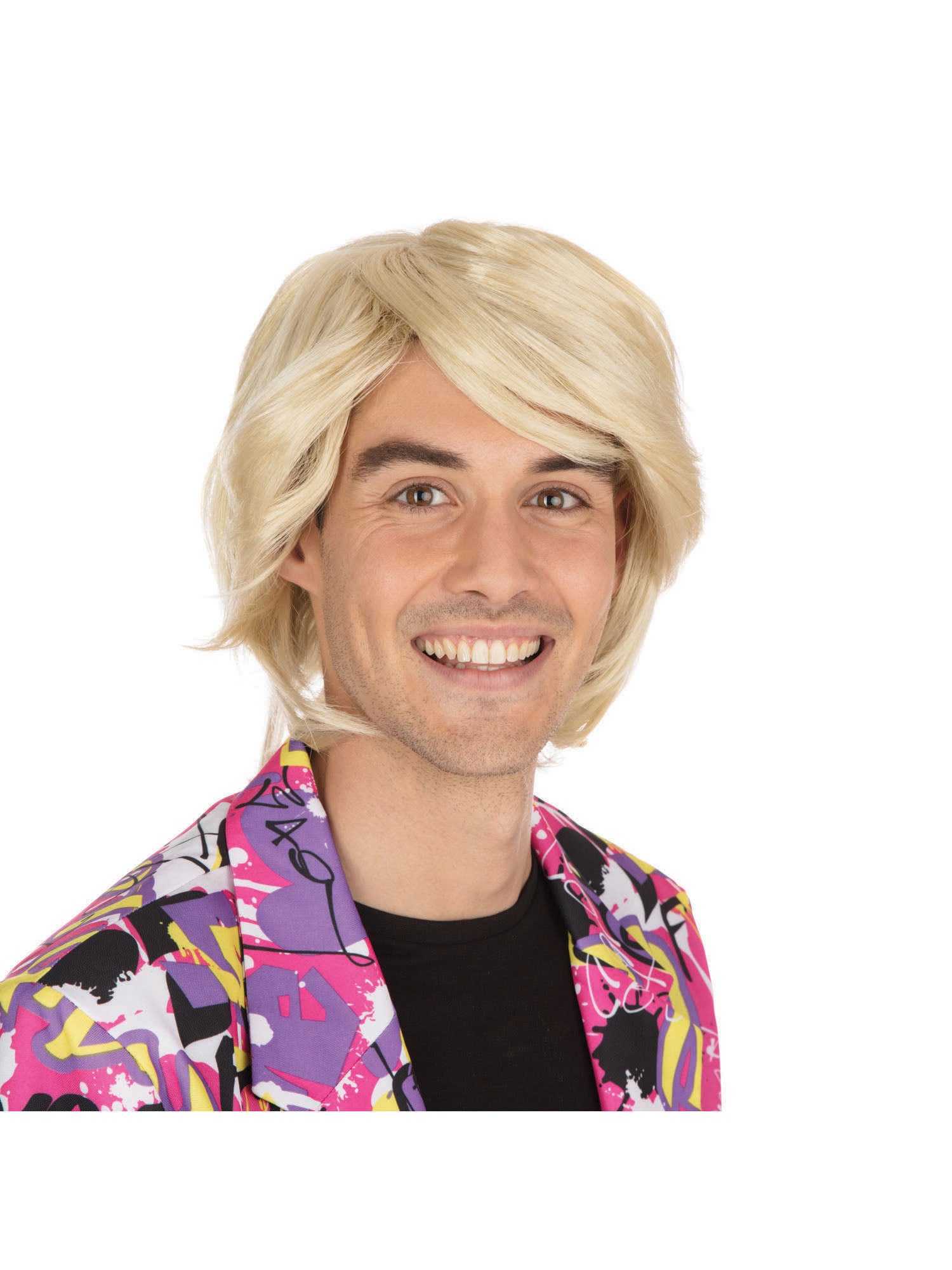 Side Parting Blonde, Blonde, Forum, Wigs, One Size, Side