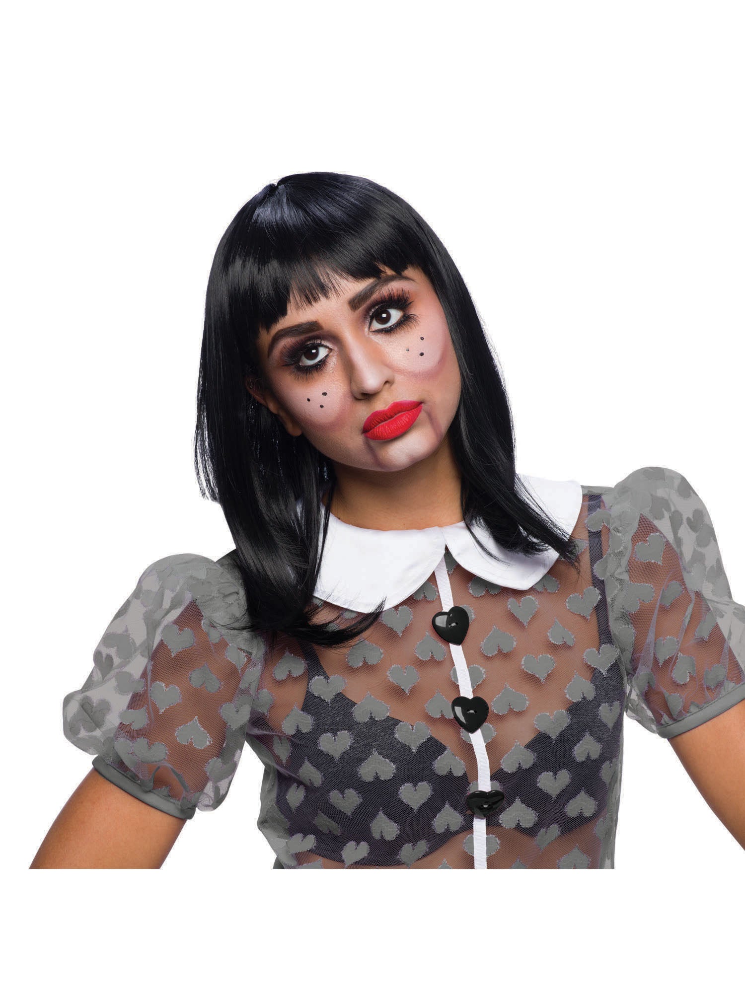 Chic Black, Black, Forum, Wigs, One Size - Boxed, Front