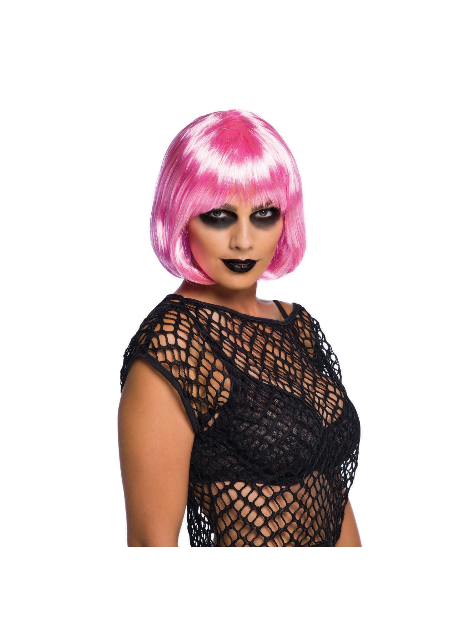 Mid Pink, Pale Pink, Forum, Wigs, One Size, Front