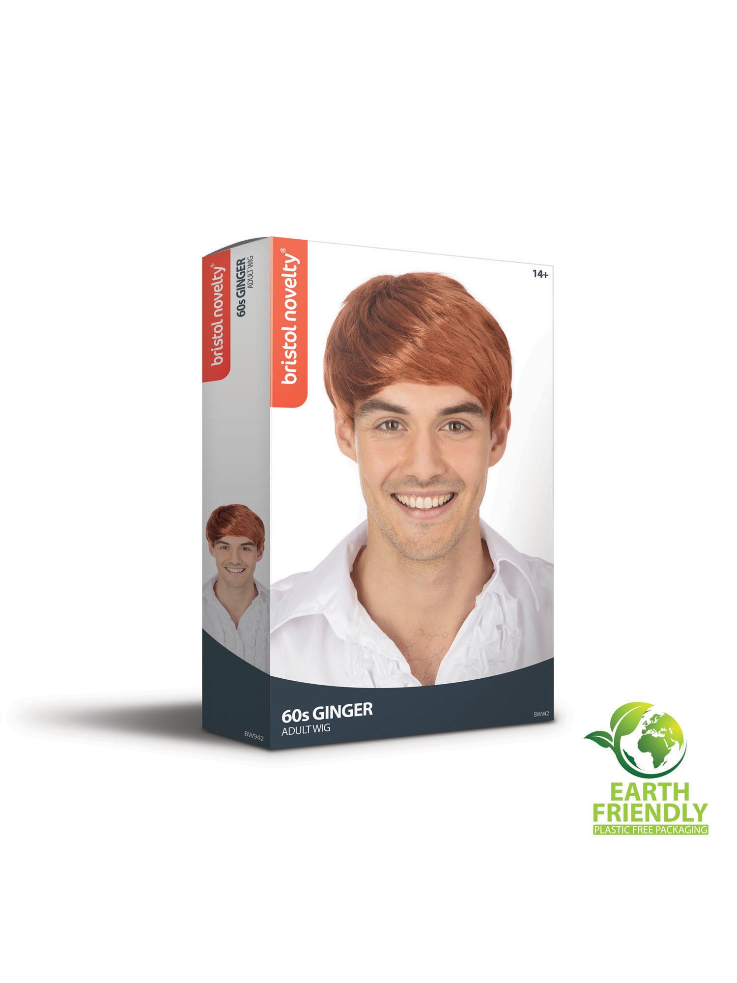 1960s, Ginger, Forum, Wigs, One Size, Side