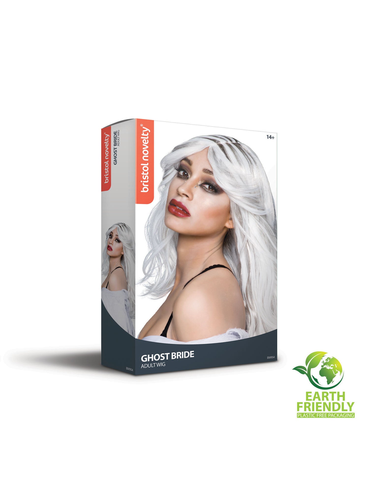 Ghost, Multi, Forum, Wigs, One Size, Back