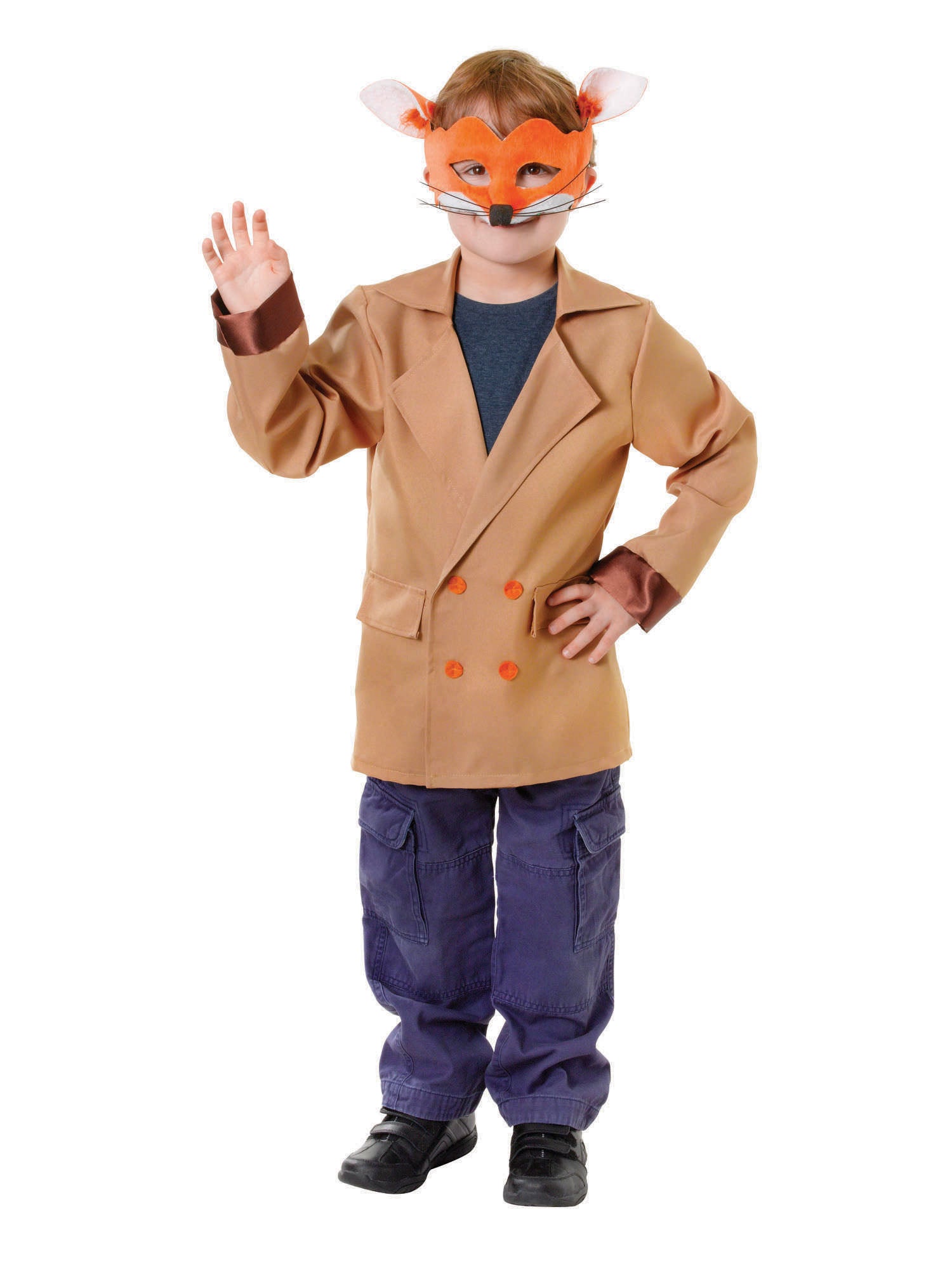 Fox, Multi, Forum, Kids Costumes, Medium, Front