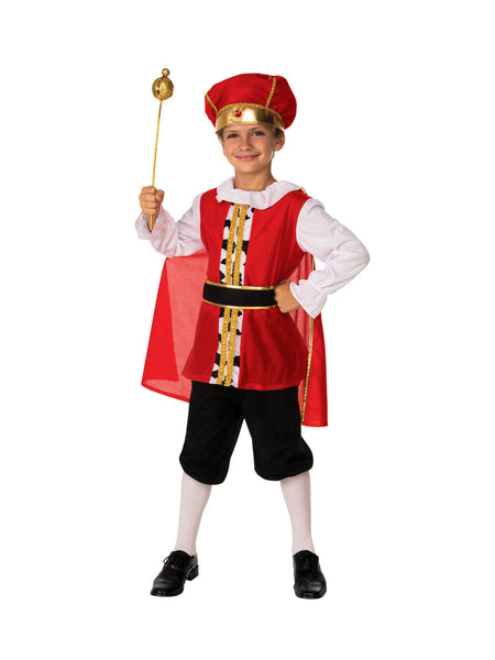 Kids Medieval King Costume