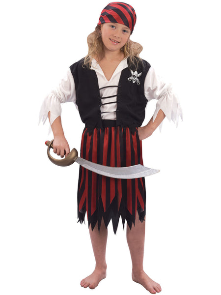 Kids Pirate Girl Costume