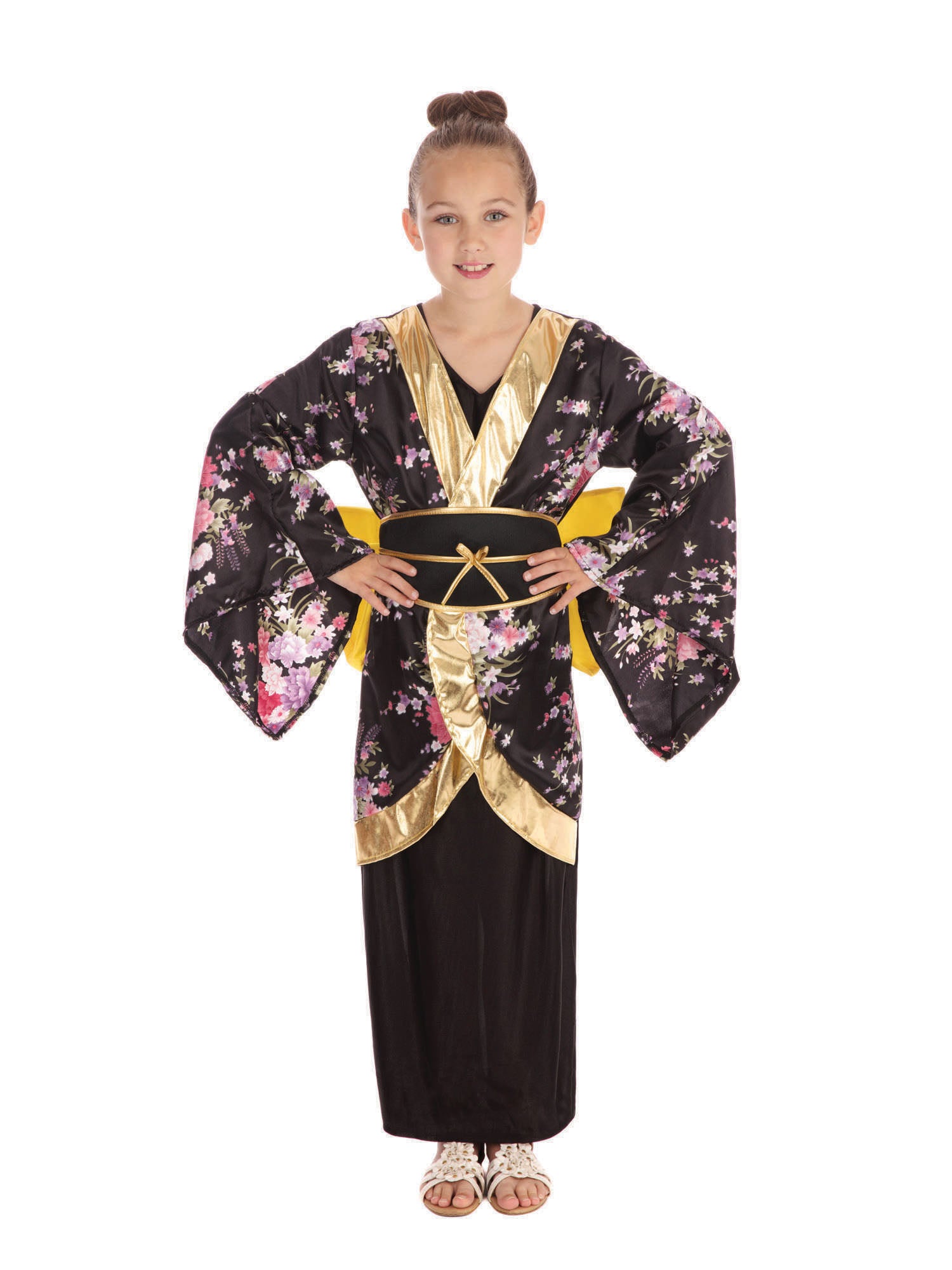 Geisha, Multi, Forum, Kids Costumes, Small, Front