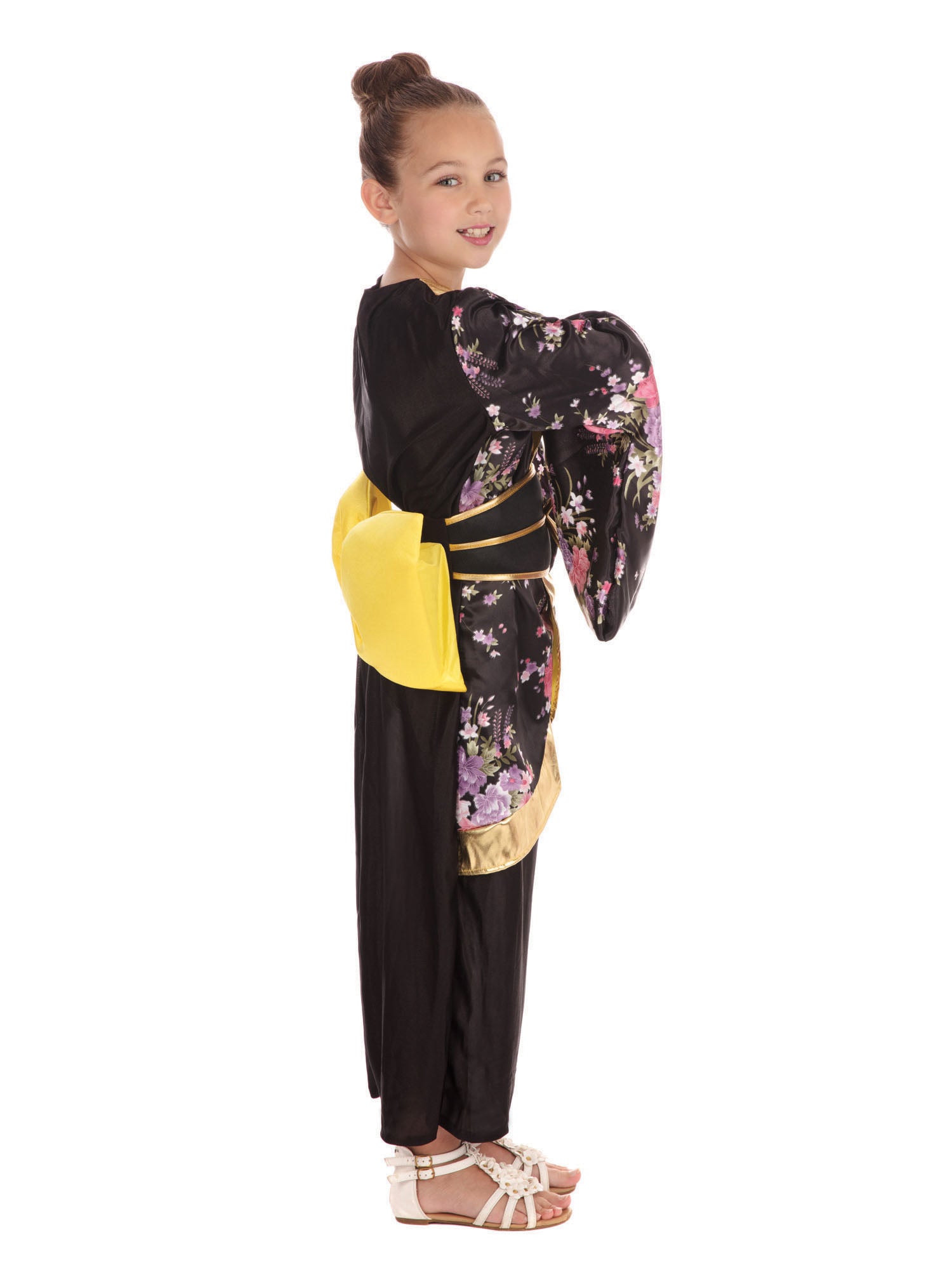 Geisha, Multi, Forum, Kids Costumes, Small, Back