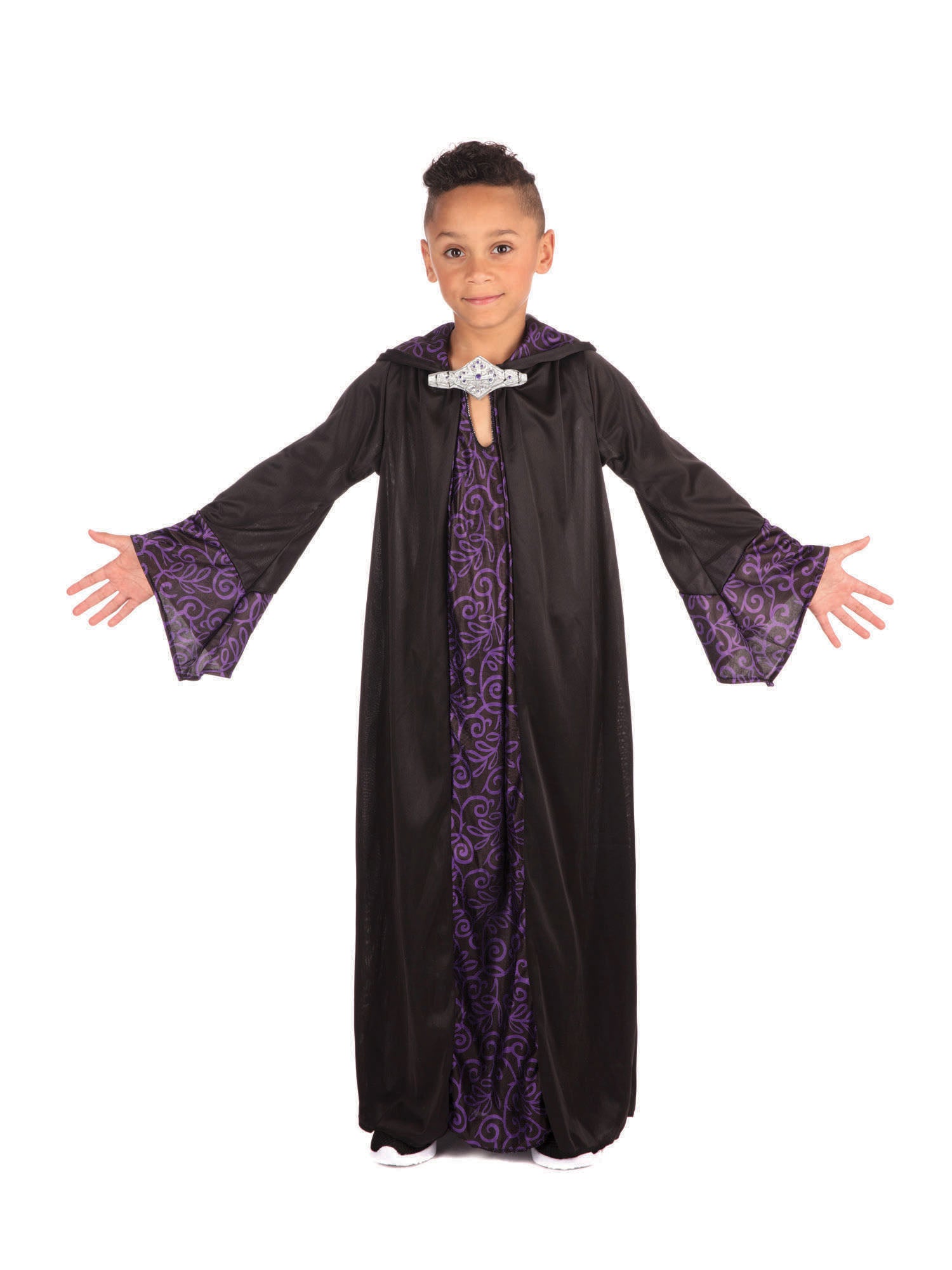 Wizard, Multi, Forum, Kids Costumes, Extra Large, Front