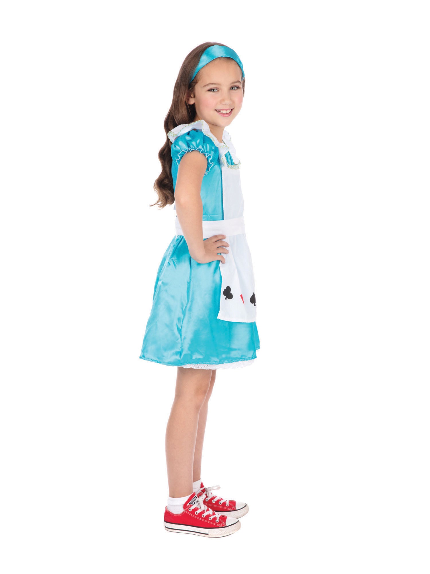 Alice In Wonderland, Alice In Wonderland, Multi, Forum, Kids Costumes, Extra Large, Back