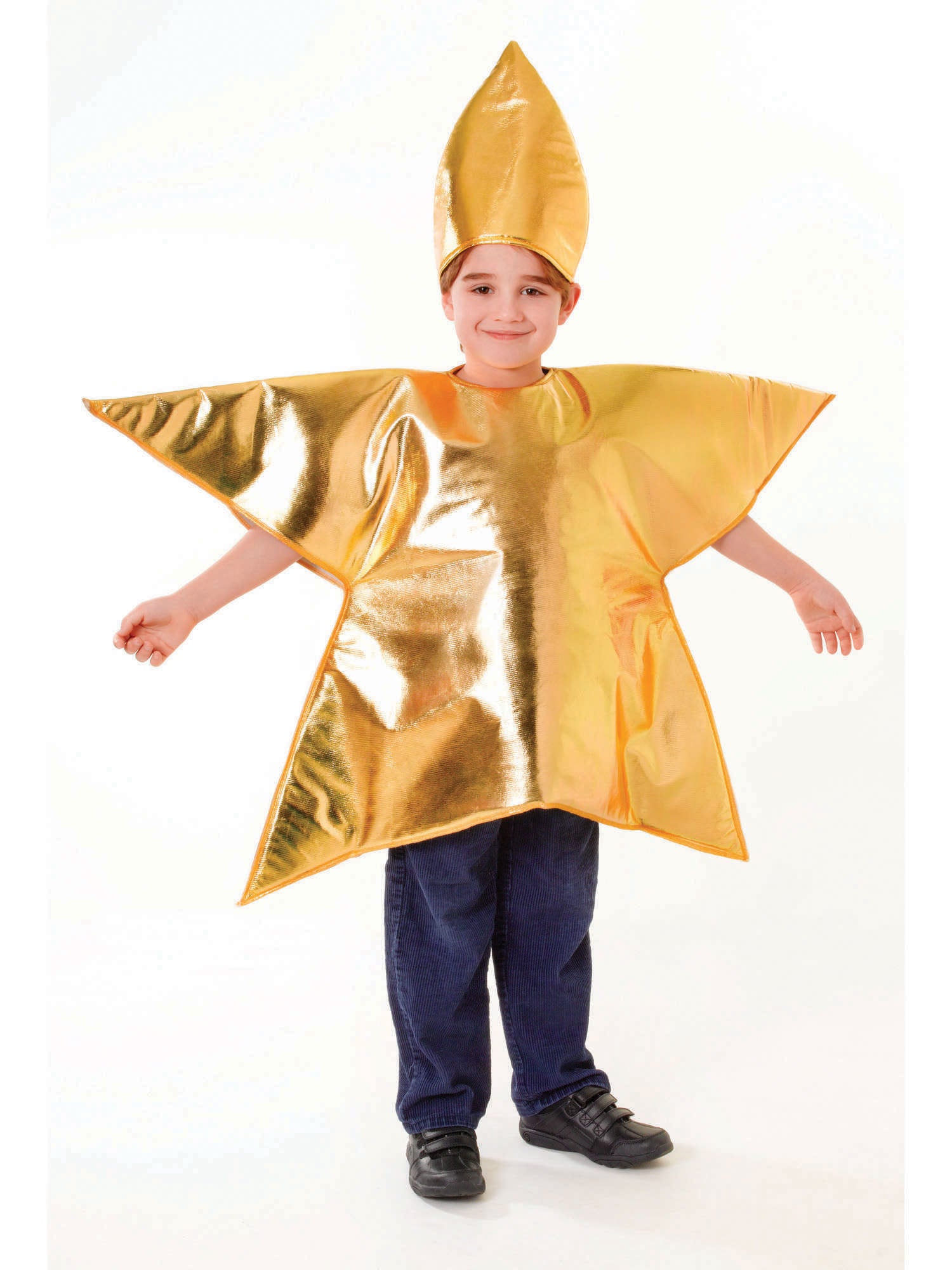 Star, Multi, Generic, Kids Costumes, One Size, Back