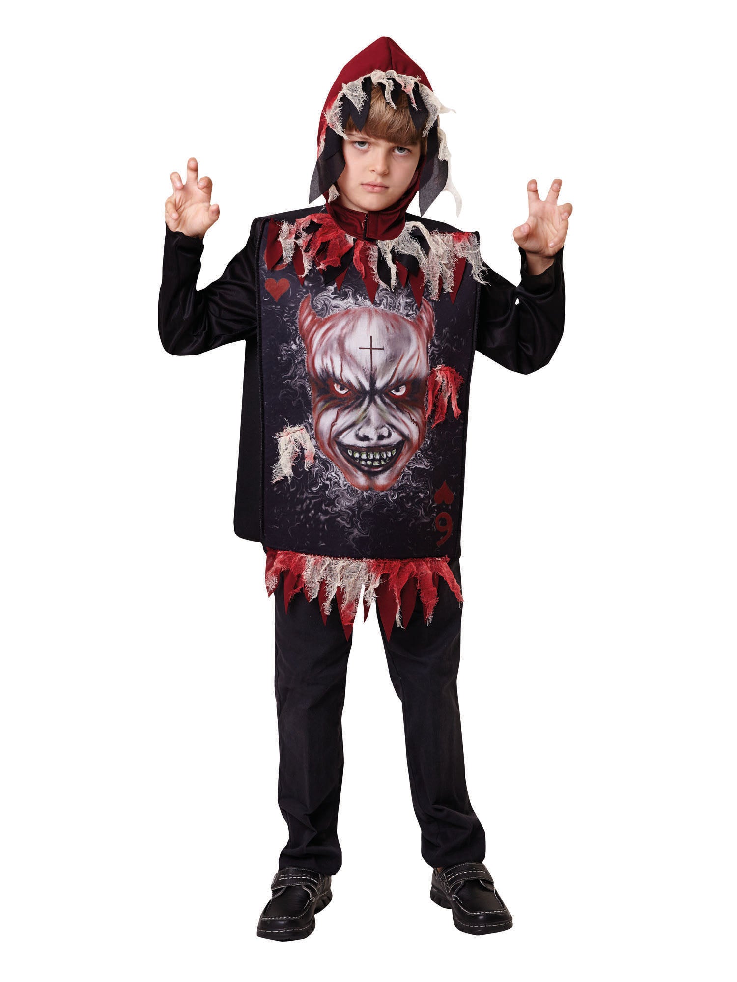 Devil, Multi, Forum, Kids Costumes, One Size, Front