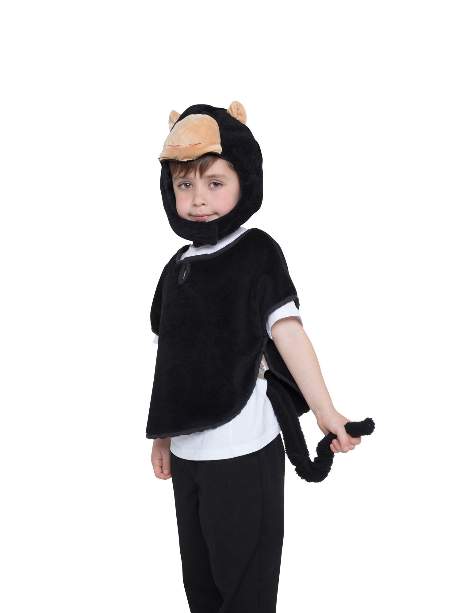 Monkey, Multi, Forum, Kids Costumes, One Size, Back
