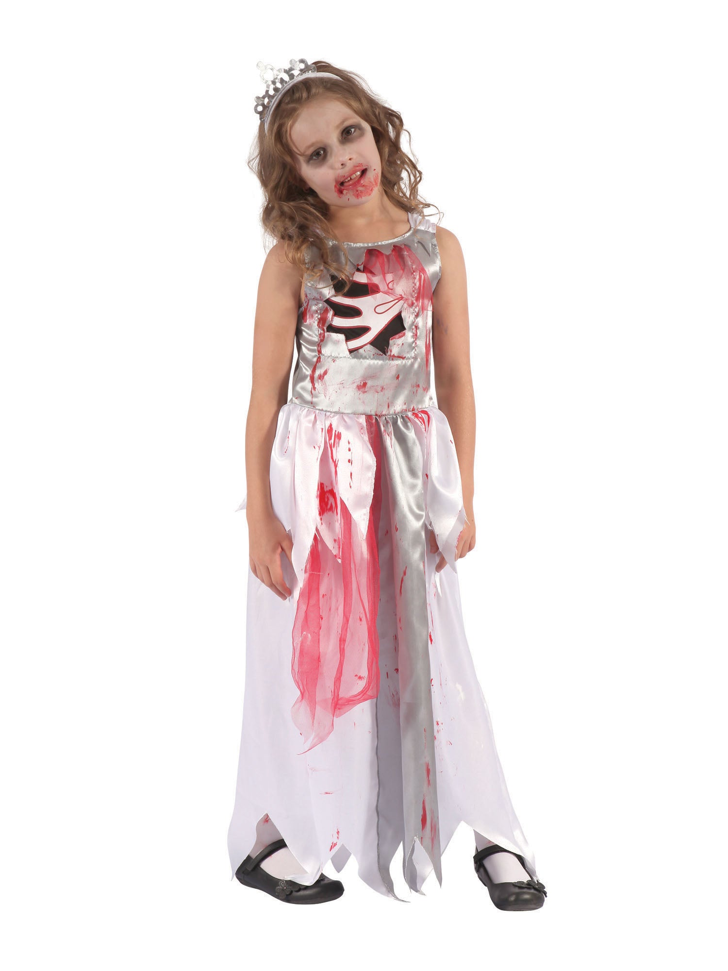 Zombie, Multi, Zombie, Kids Costumes, Medium, Front
