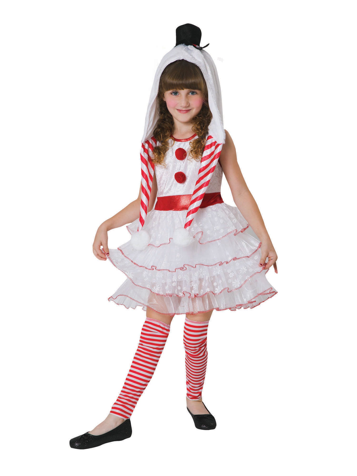 Snowman, Multi, Forum, Kids Costumes, Medium, Front