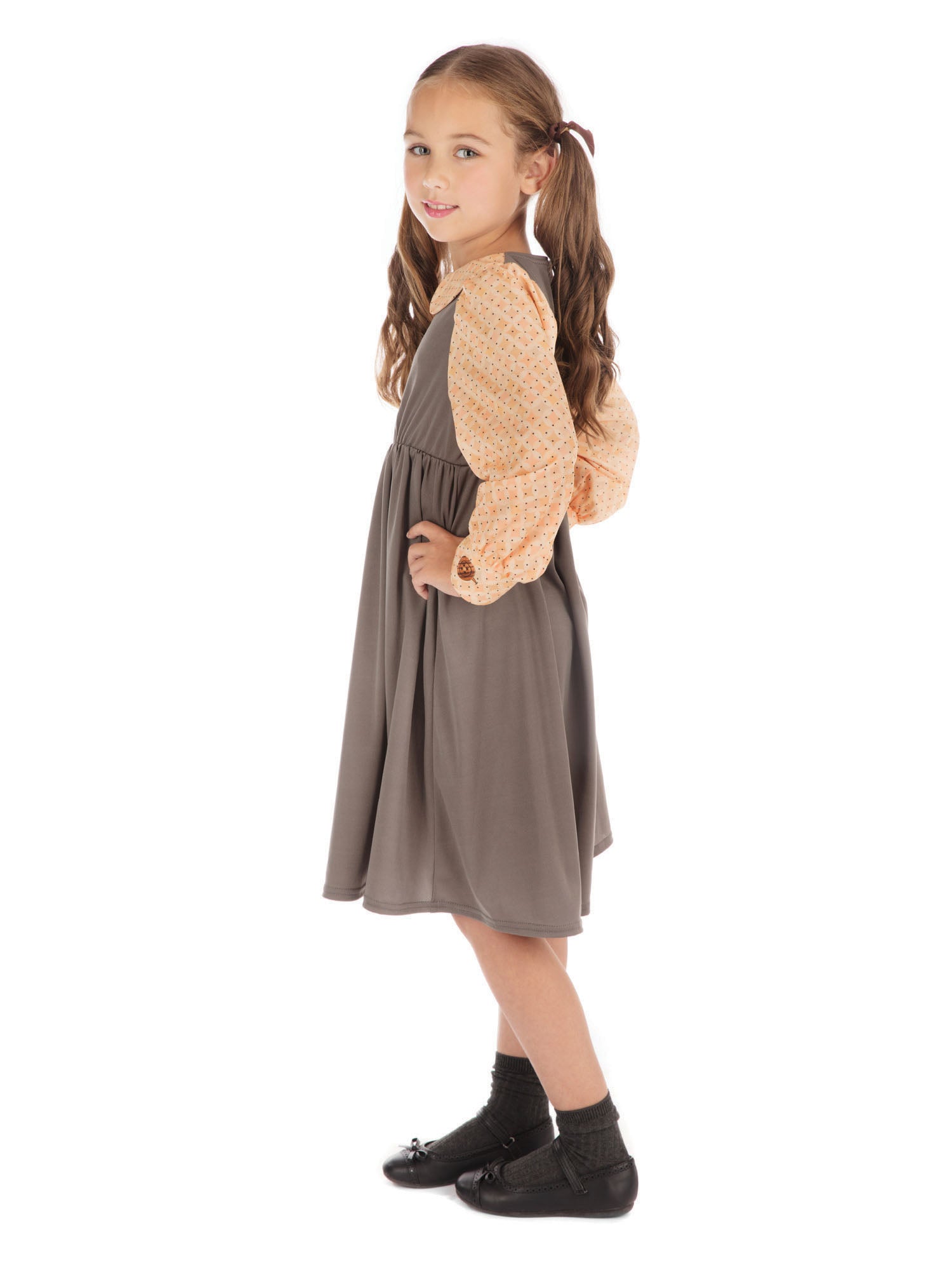 Schoolgirl, Multi, Forum, Kids Costumes, Extra Large, Back