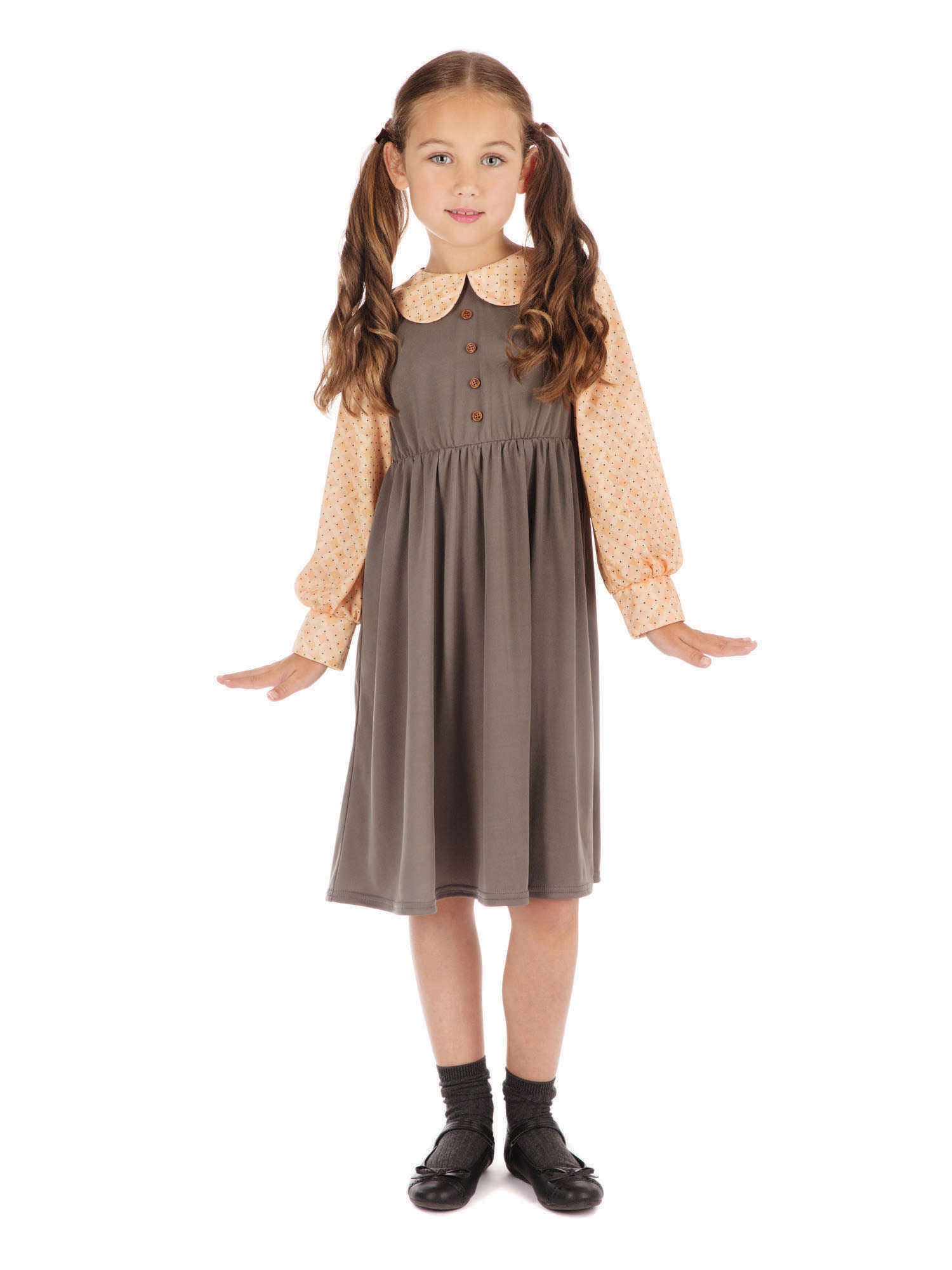 Schoolgirl, Multi, Forum, Kids Costumes, Extra Large, Side