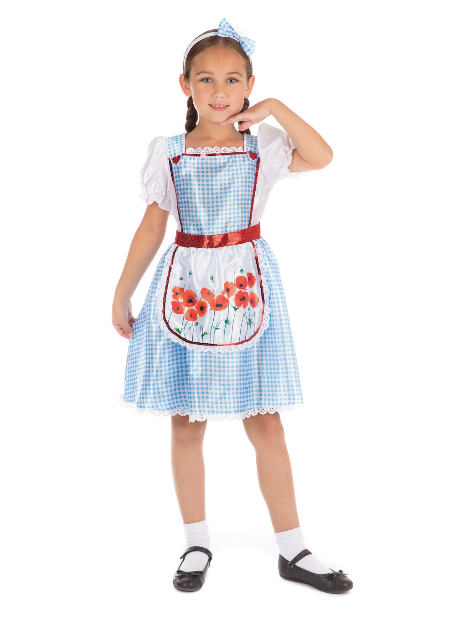 Poppy Girl, Multi, Forum, Kids Costumes, Extra Large, Side