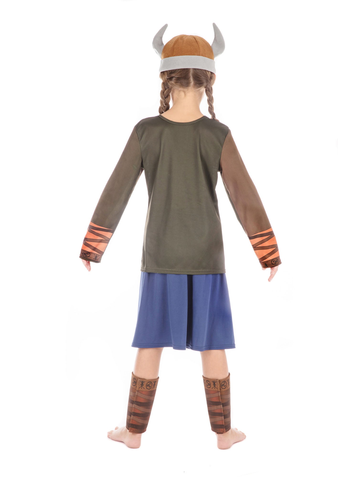 Viking, Multi, Forum, Kids Costumes, Medium, Back